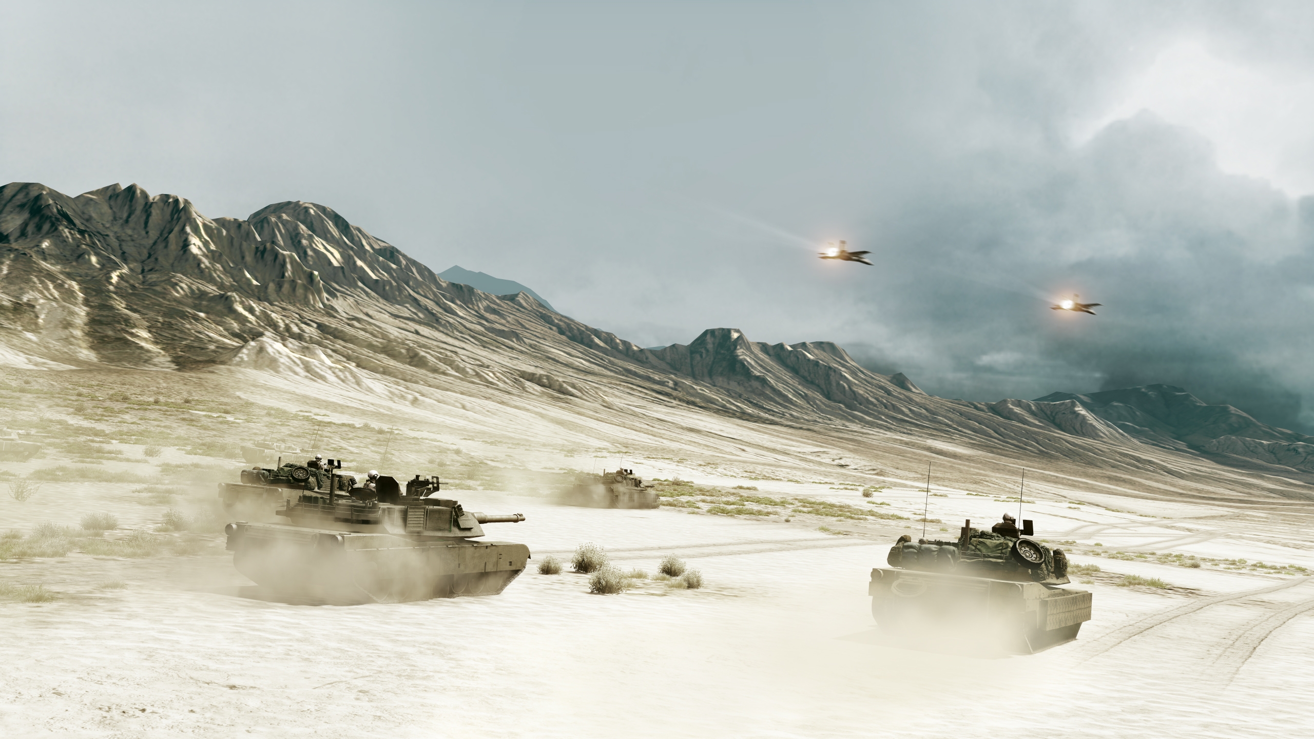Electronic Arts, Battlefield Bad Company 2, Himmel, Berg, ea Dice. Wallpaper in 2560x1440 Resolution