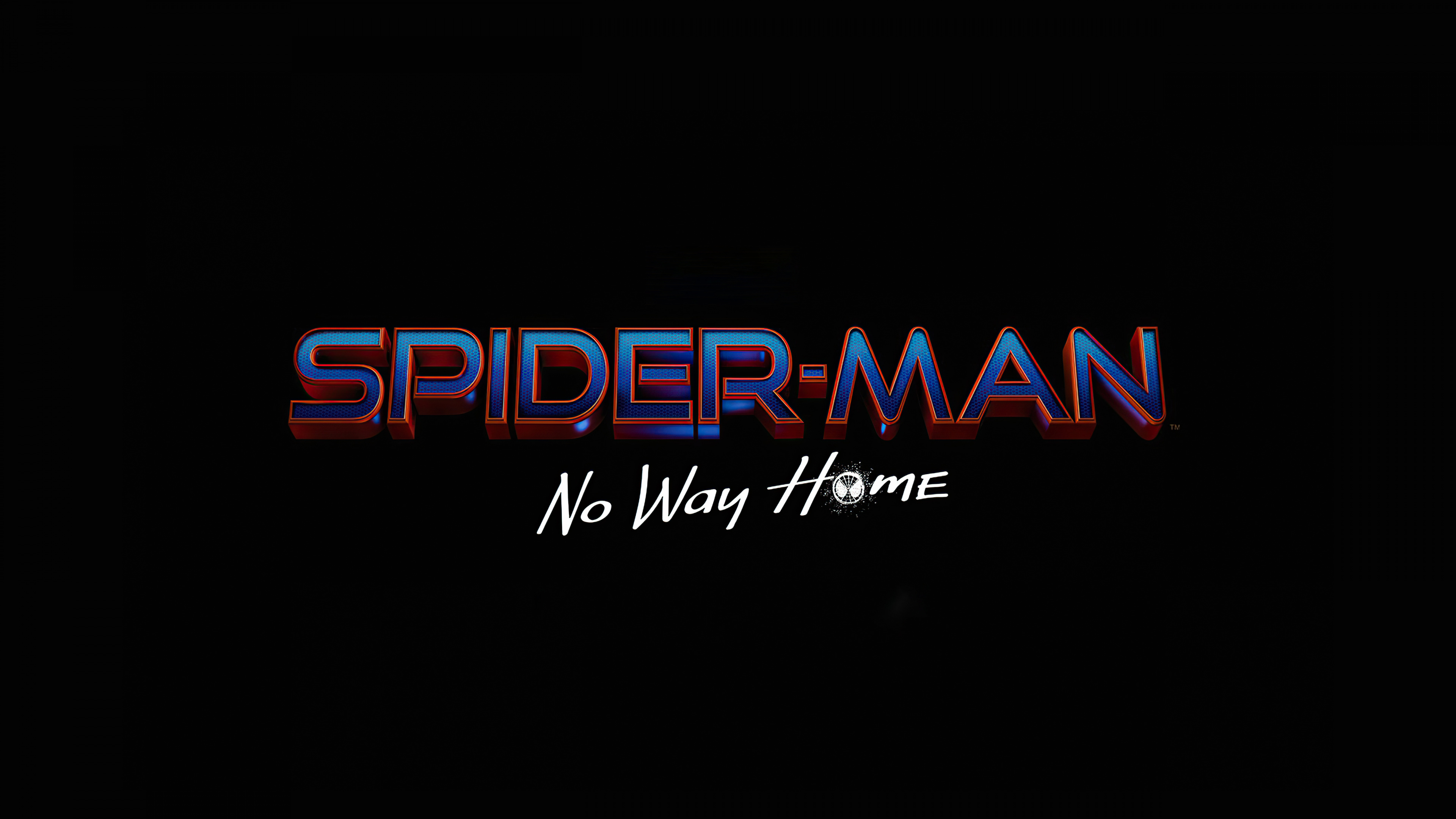 Spider-man: no Way Home, Graphisme, Logo, Magenta, Minuit. Wallpaper in 3840x2160 Resolution
