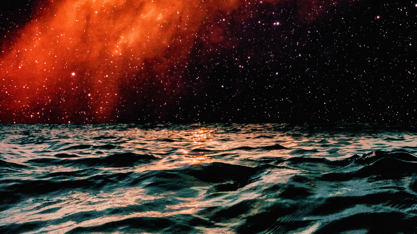 Nebulosa de California, Páramo Roto, Nebulosa de Emisión, Agua, Ambiente. Wallpaper in 1366x768 Resolution