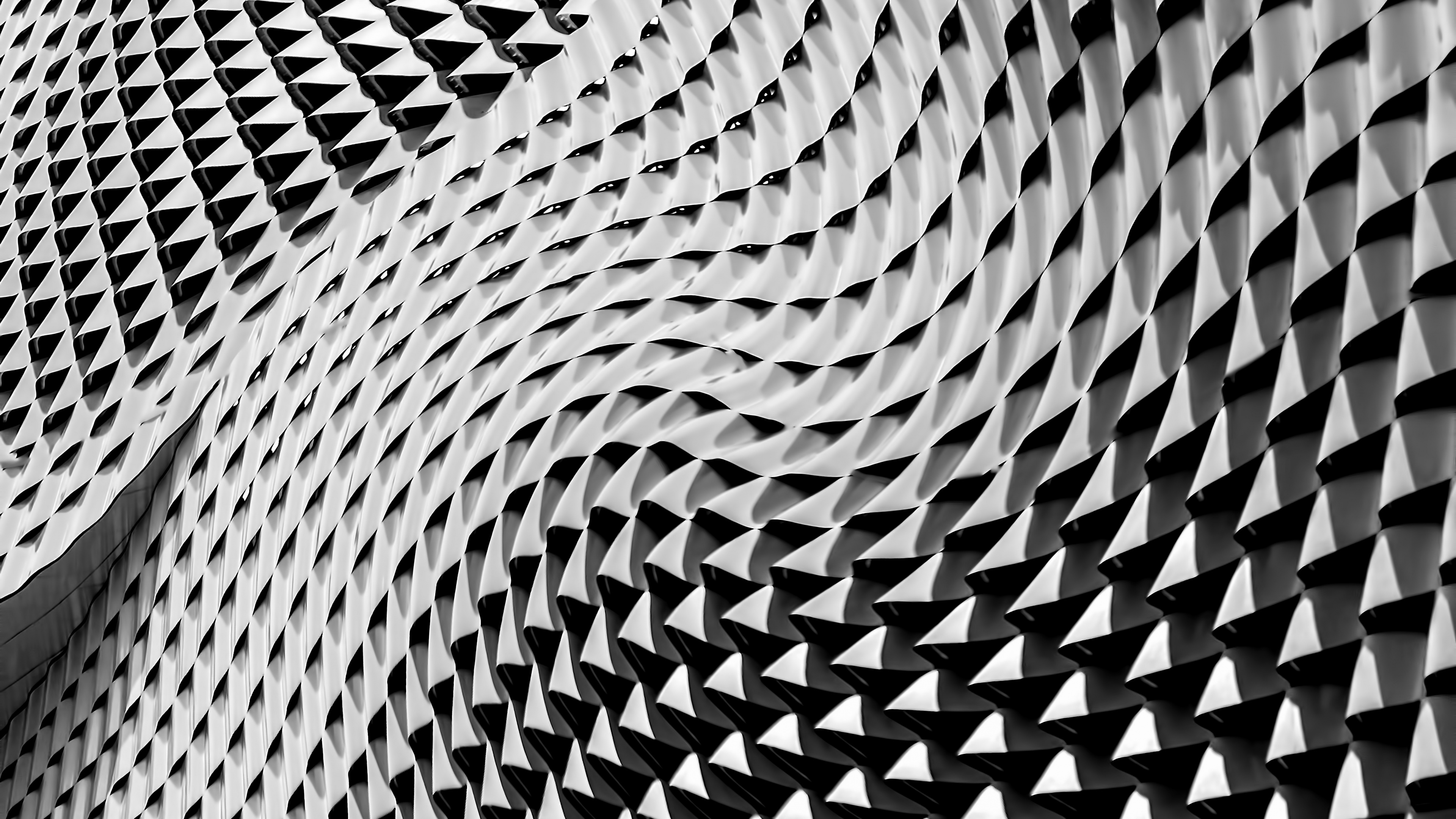 Fondos de Pantalla Textil a Cuadros Blanco y Negro 4K Ultra HD Gratis