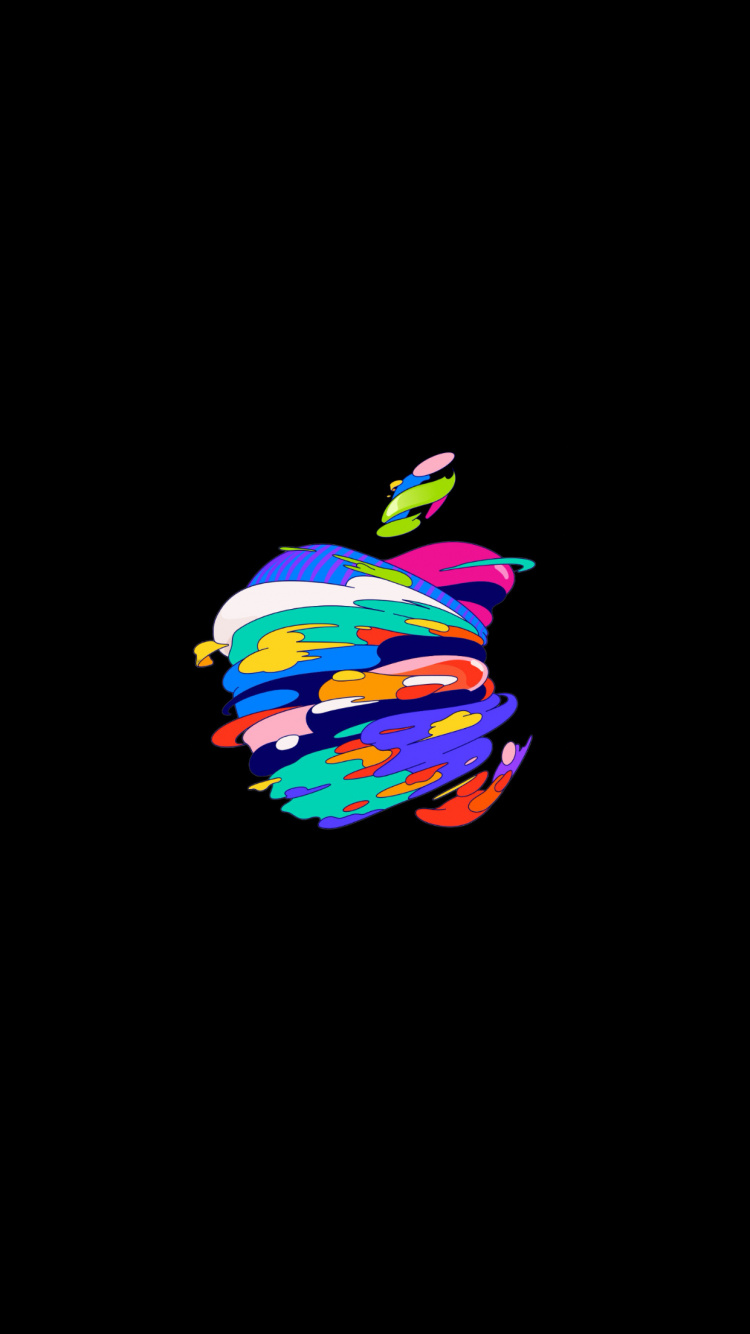 Apples, Red, Graphic Design, Graphics, Produce. Wallpaper in 750x1334 Resolution