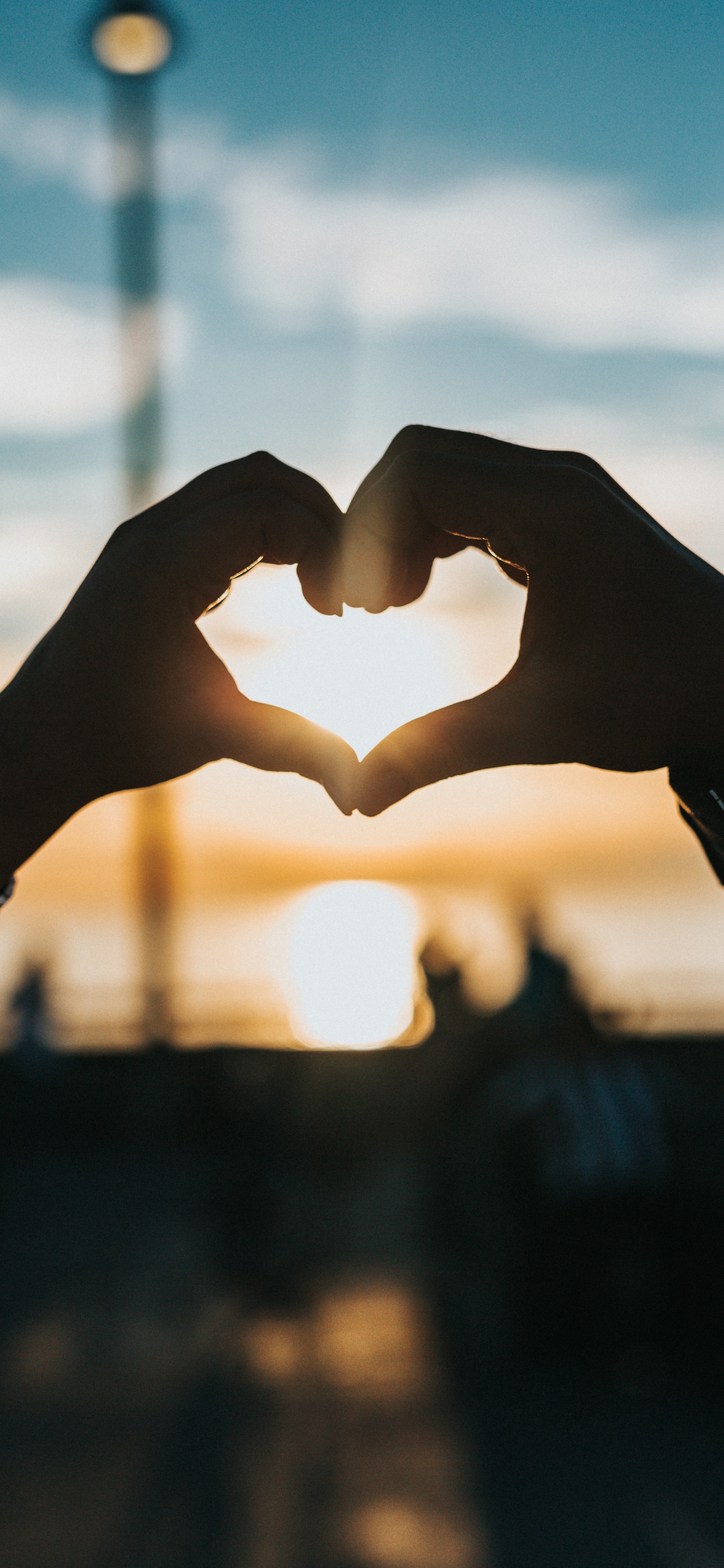 Hand, Love, Gesture, Water, Finger. Wallpaper in 1242x2688 Resolution