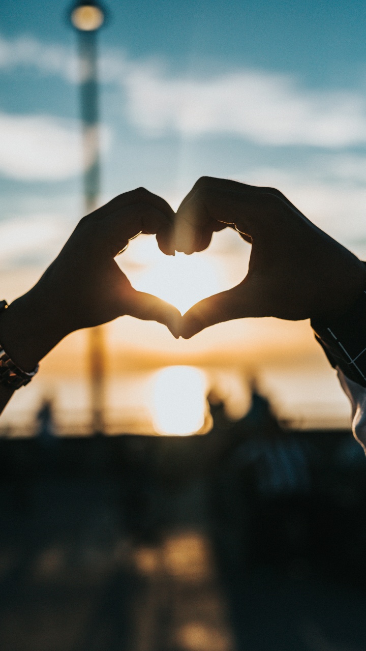 Hand, Love, Gesture, Water, Finger. Wallpaper in 720x1280 Resolution