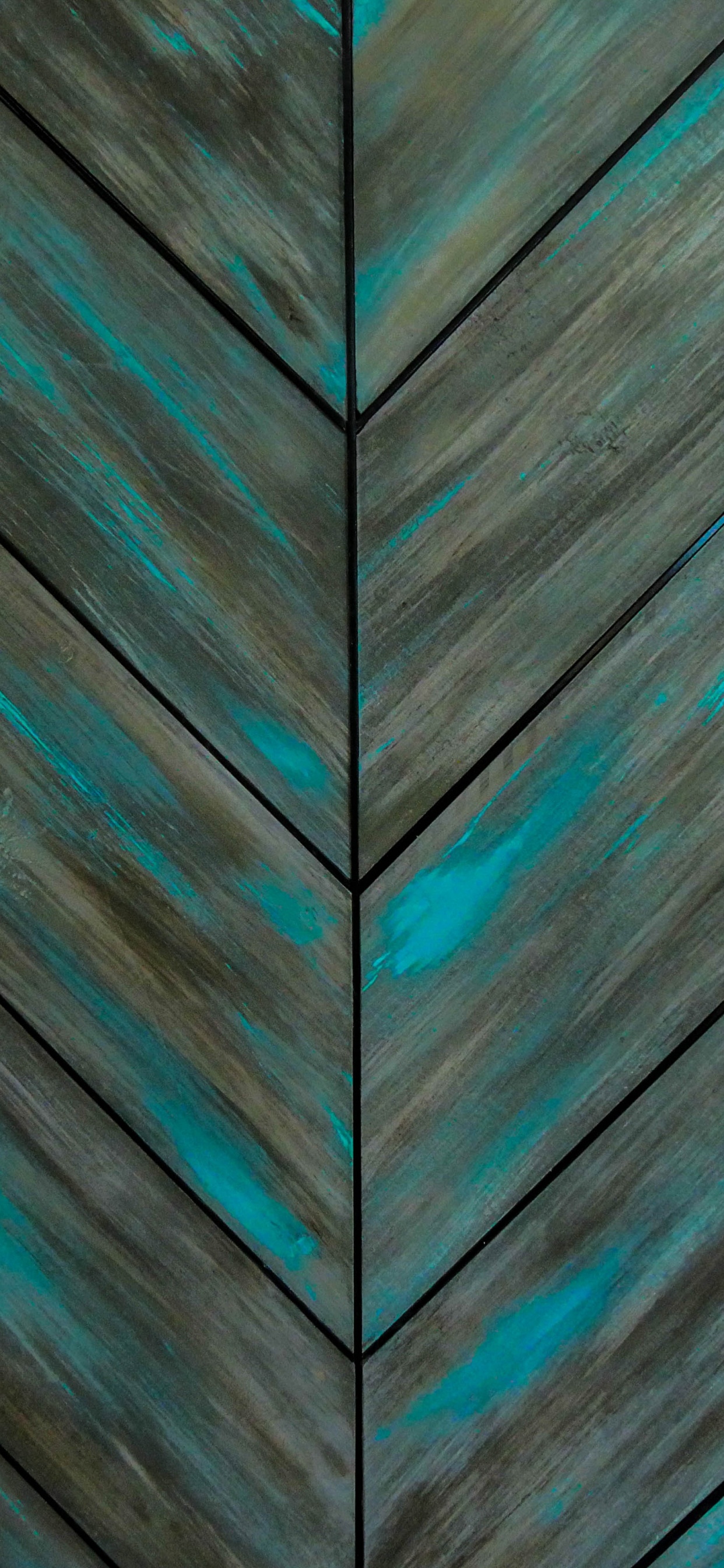 Planche de Bois Marron et Bleu. Wallpaper in 1242x2688 Resolution