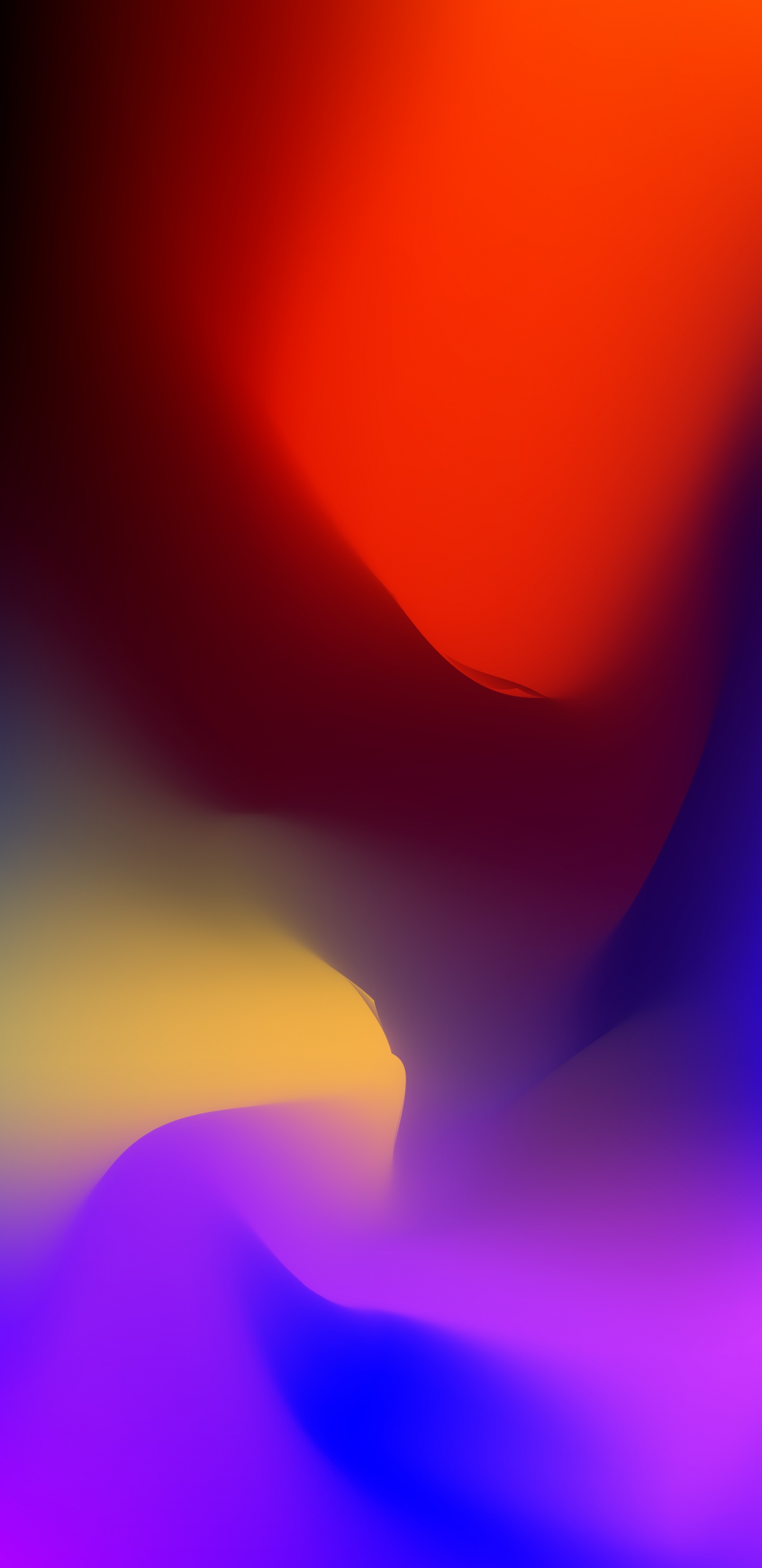 Orange, Purple, Violet, Art, Tints and Shades. Wallpaper in 1440x2960 Resolution