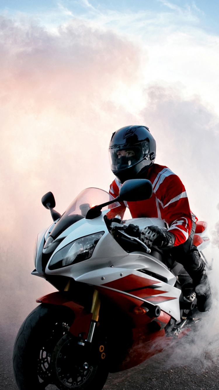 Yamaha Motor Company, Yzf R6, Yamaha, Pneu, Roue. Wallpaper in 750x1334 Resolution