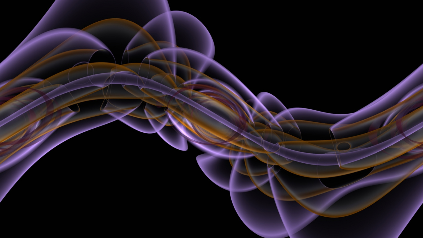 Illustration de la Lumière Blanche et Bleue. Wallpaper in 1366x768 Resolution