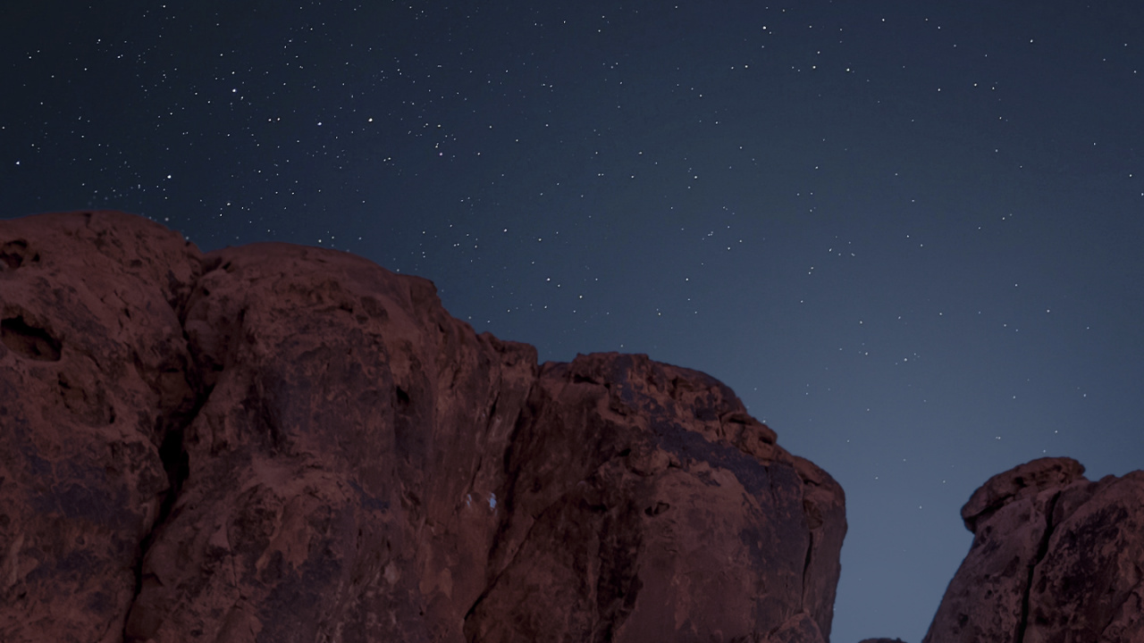 Atmosphäre, Naturlandschaft, Astronomisches Objekt, BedRock, Stern. Wallpaper in 1280x720 Resolution