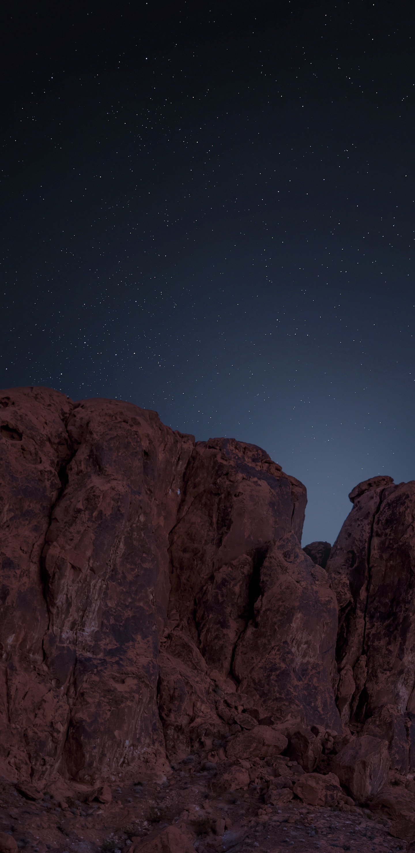 Atmosphäre, Naturlandschaft, Astronomisches Objekt, BedRock, Stern. Wallpaper in 1440x2960 Resolution