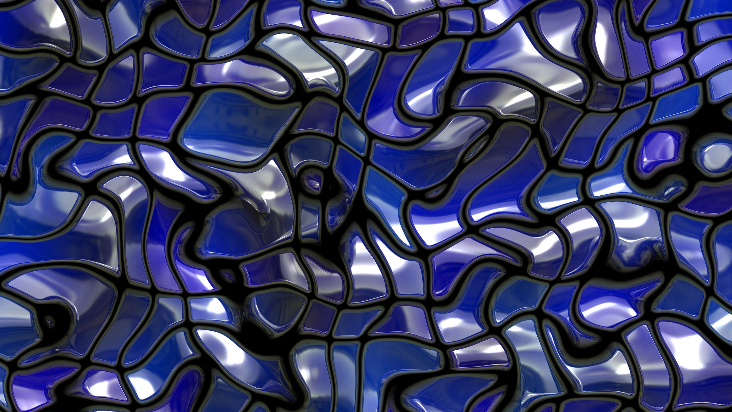 玻璃瓦, 瓷砖, 纹理, 钴蓝色的, 紫色的 壁纸 2560x1440 允许