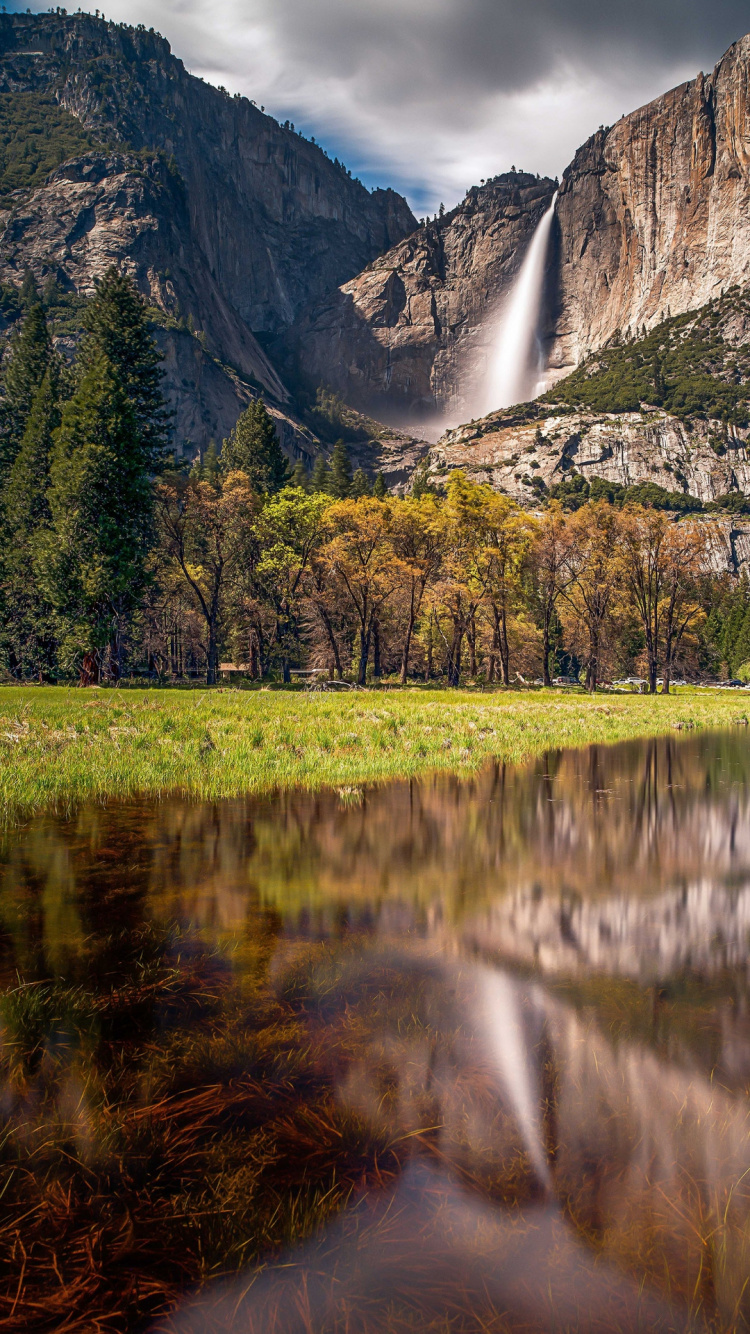Yosemite National Park, Yosemite Falls, Half Dome, Yosemite Valley, Sequoia National Park. Wallpaper in 750x1334 Resolution