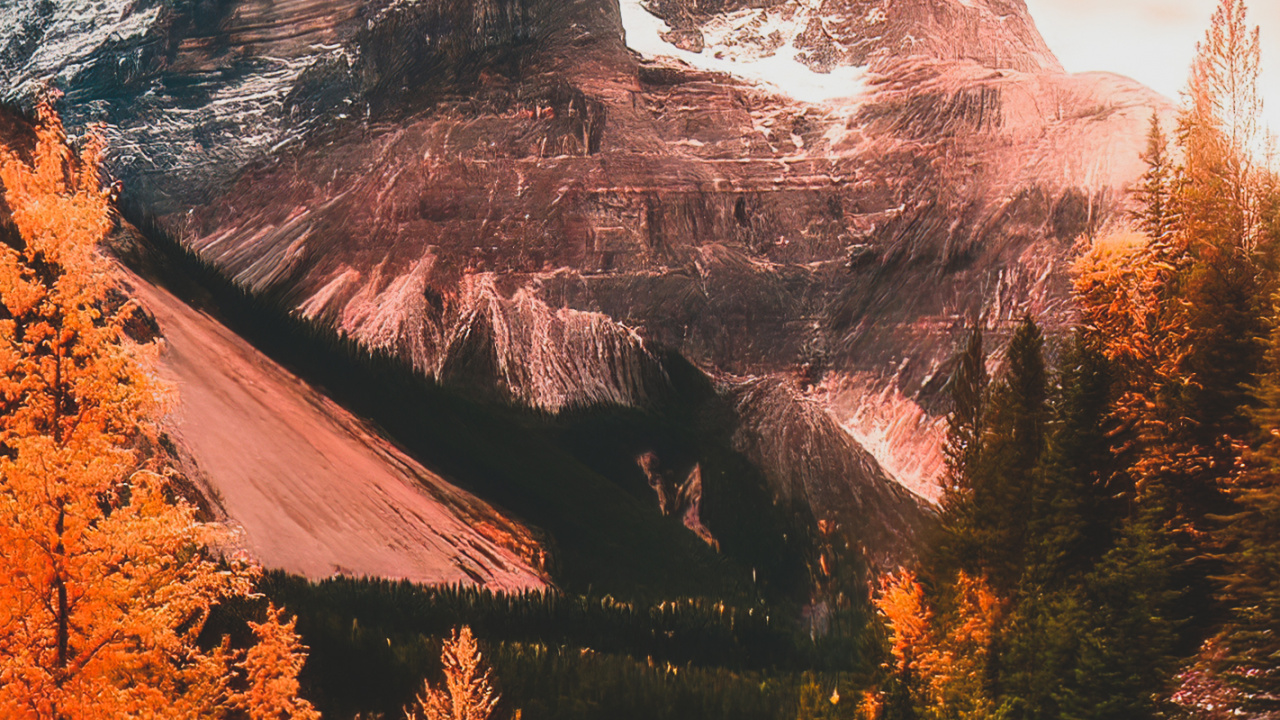 Mountain, Cloud, Plant, Atmosphere, World. Wallpaper in 1280x720 Resolution