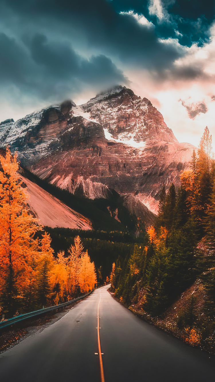 Mountain, Cloud, Plant, Atmosphere, World. Wallpaper in 750x1334 Resolution