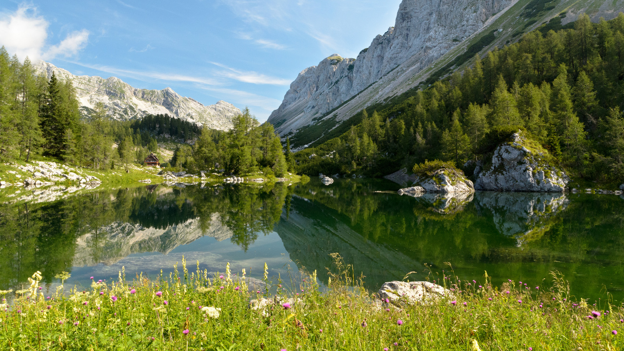 Triglav-Nationalpark, Dreiköpfig, Sieben-Seen-Tal, Grand Teton National Park, Natur. Wallpaper in 1280x720 Resolution