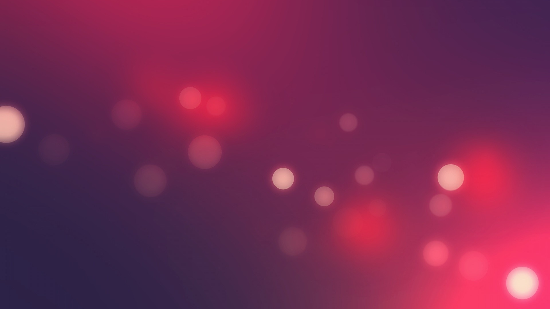 Red and White Bokeh Lights. Wallpaper in 1920x1080 Resolution