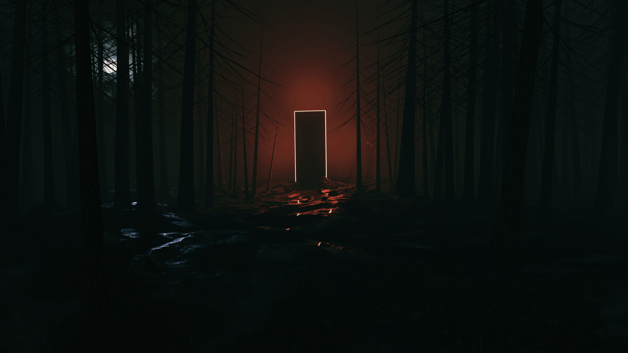 Light in The Middle of The Tunnel. Wallpaper in 1280x720 Resolution