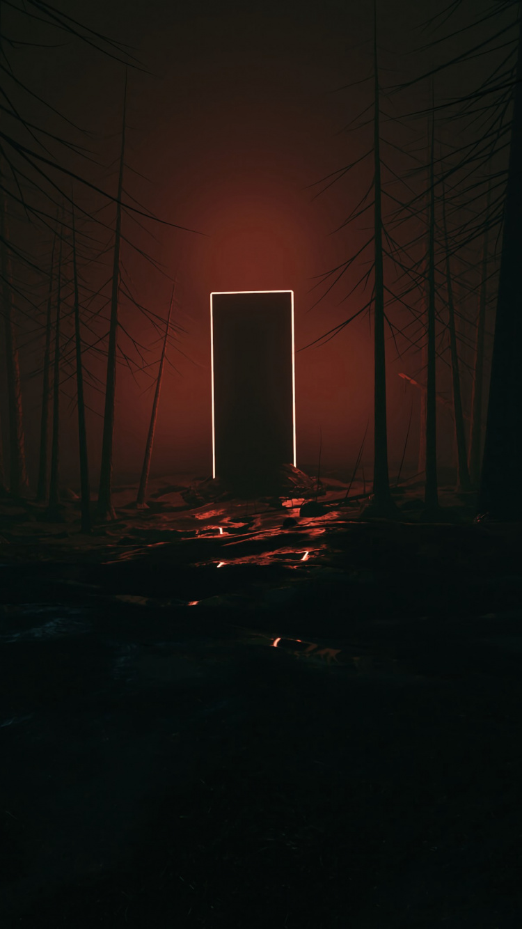 Light in The Middle of The Tunnel. Wallpaper in 750x1334 Resolution