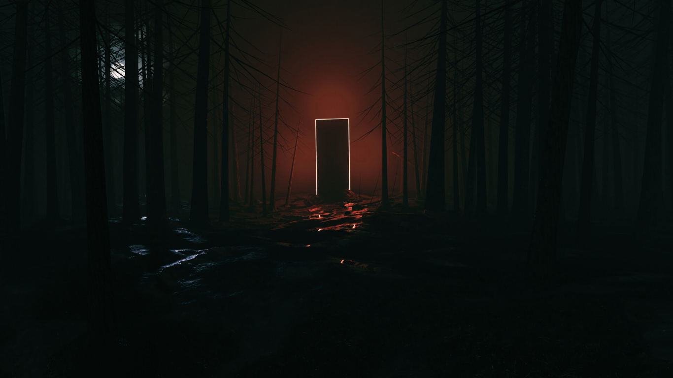 Luz en Medio Del Tunel. Wallpaper in 1366x768 Resolution