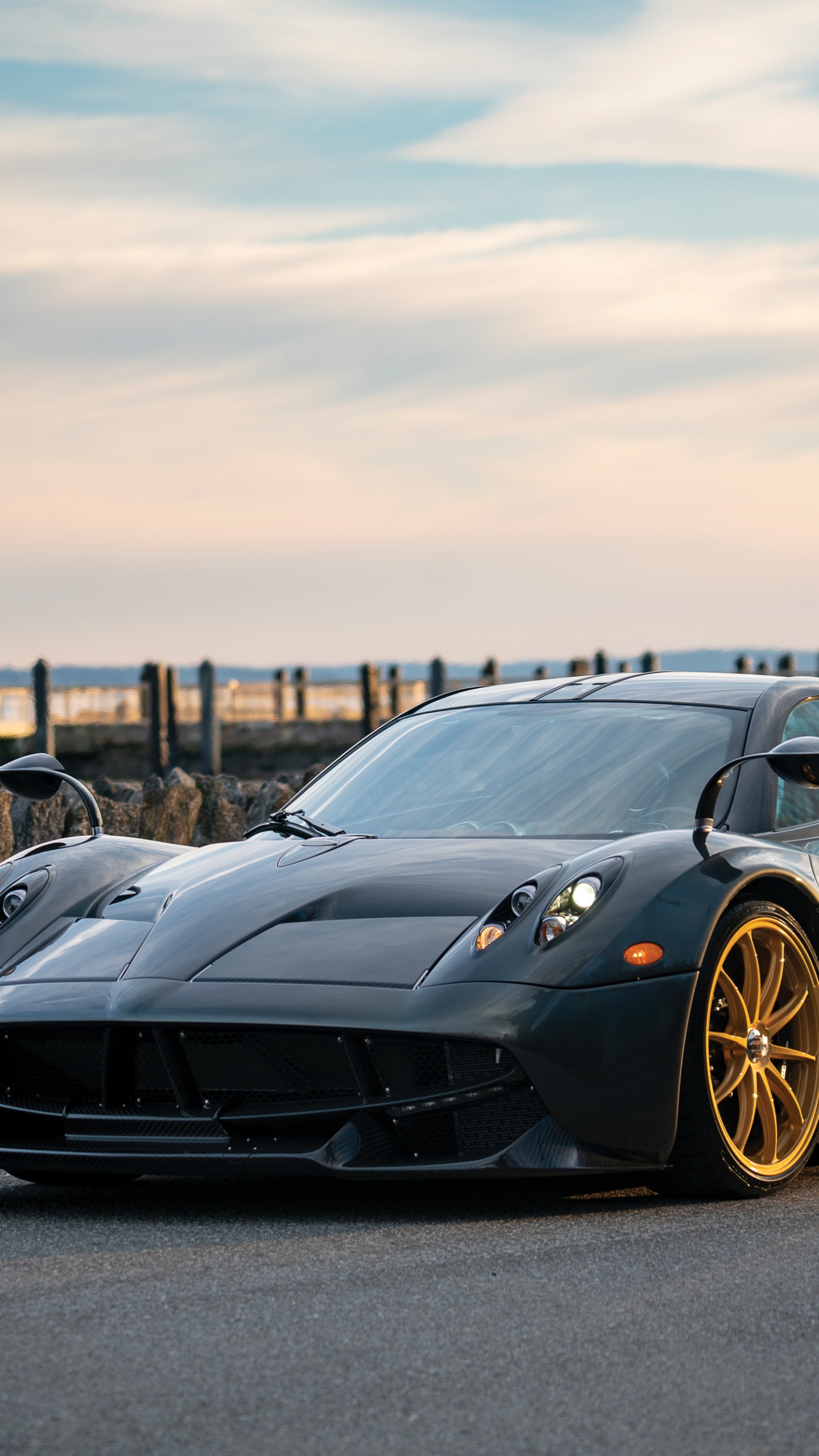 Black Porsche 911 on Road During Daytime. Wallpaper in 1440x2560 Resolution