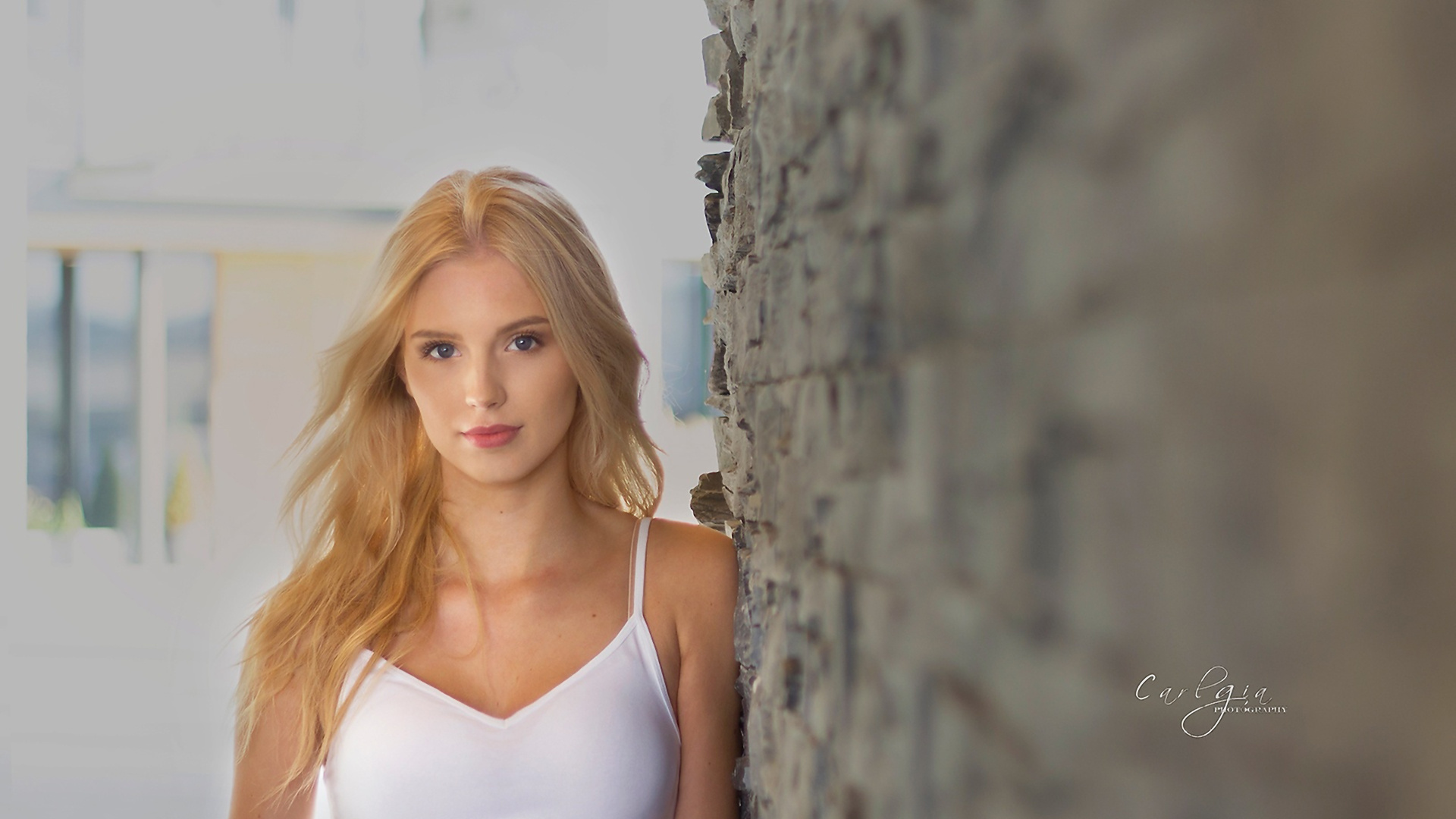 Cabello, Rubia, Belleza, Modelo, el Pelo Largo. Wallpaper in 1920x1080 Resolution