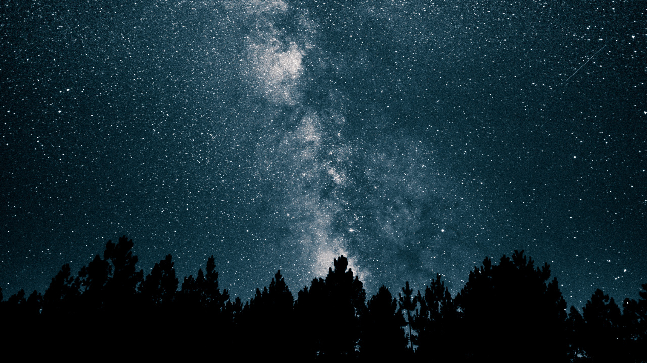 银河系, 明星, 夜晚的天空, 天文学, 天文学对象 壁纸 1280x720 允许