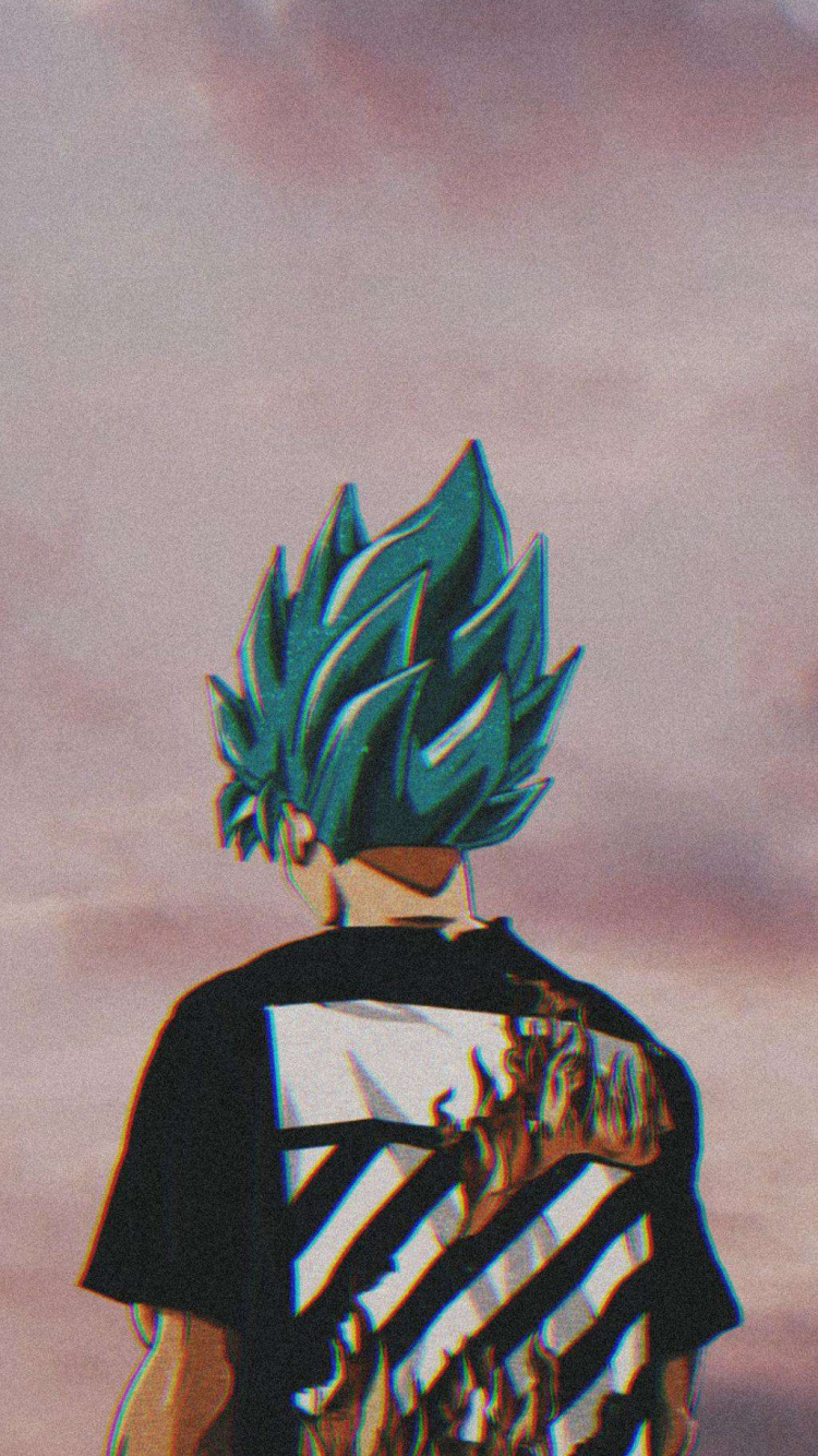 Dragonball, Anime, Von Goku Traurigem Profil, Son-goku, Vegeta. Wallpaper in 750x1334 Resolution