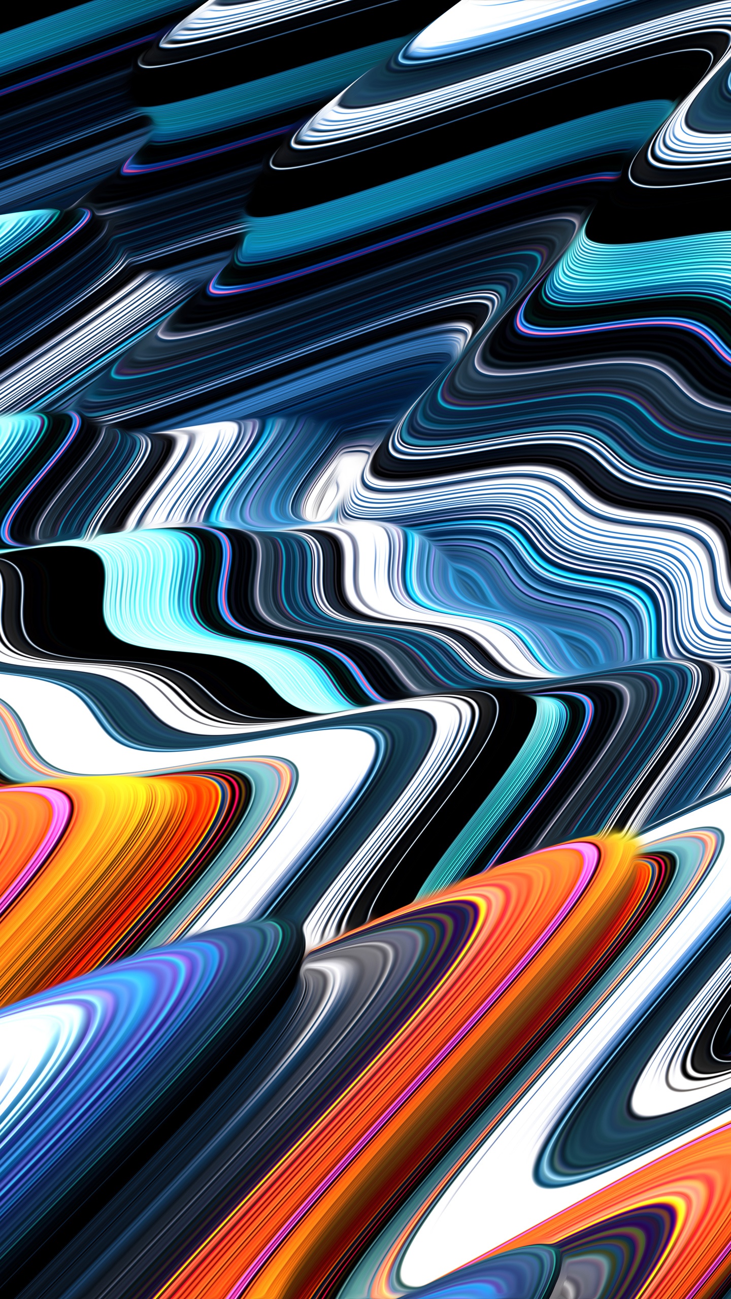 Textile Bleu Blanc Vert et Jaune. Wallpaper in 1440x2560 Resolution