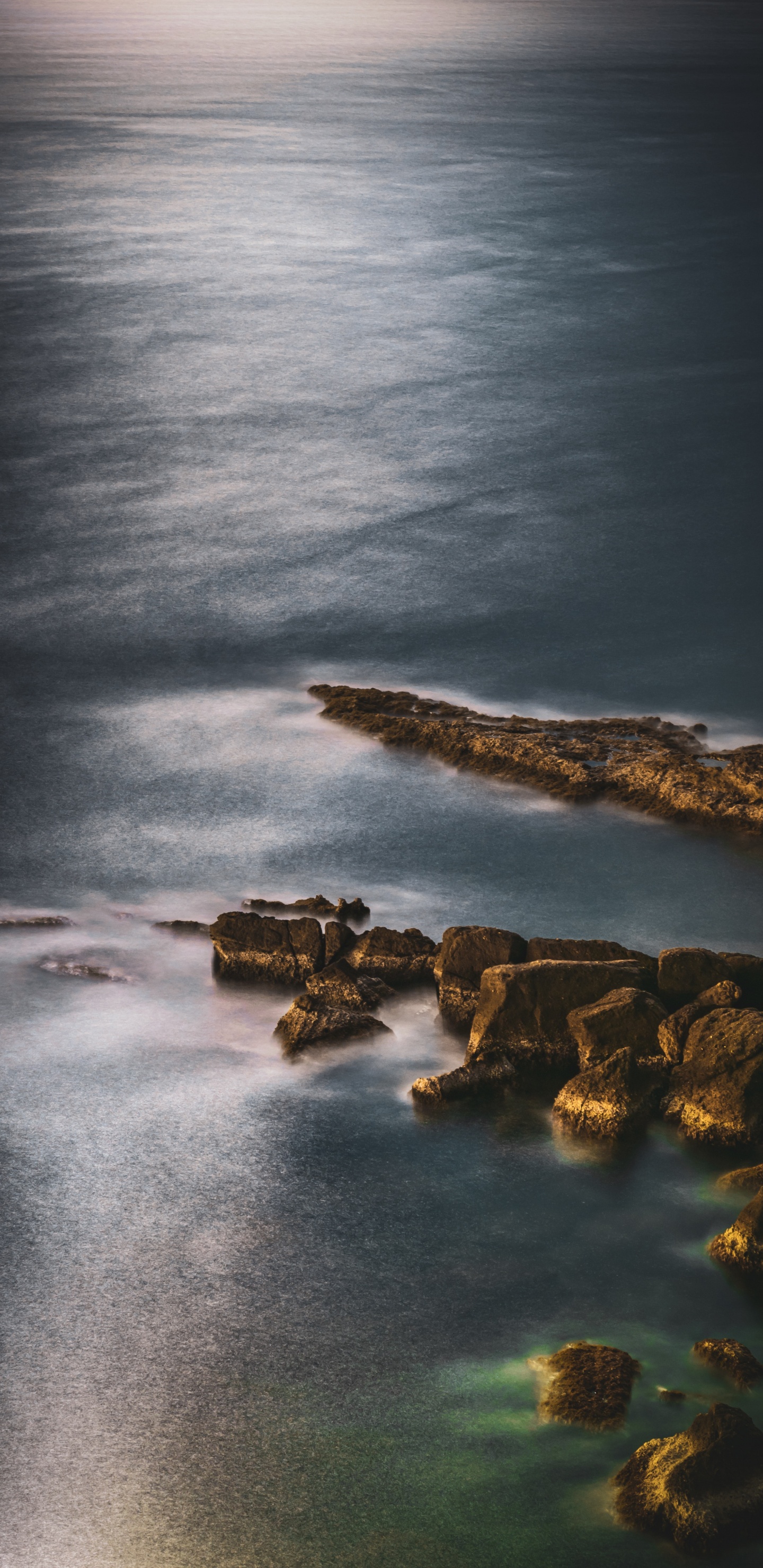 Wasser, Ozean, Natur, Meer, Rock. Wallpaper in 1440x2960 Resolution