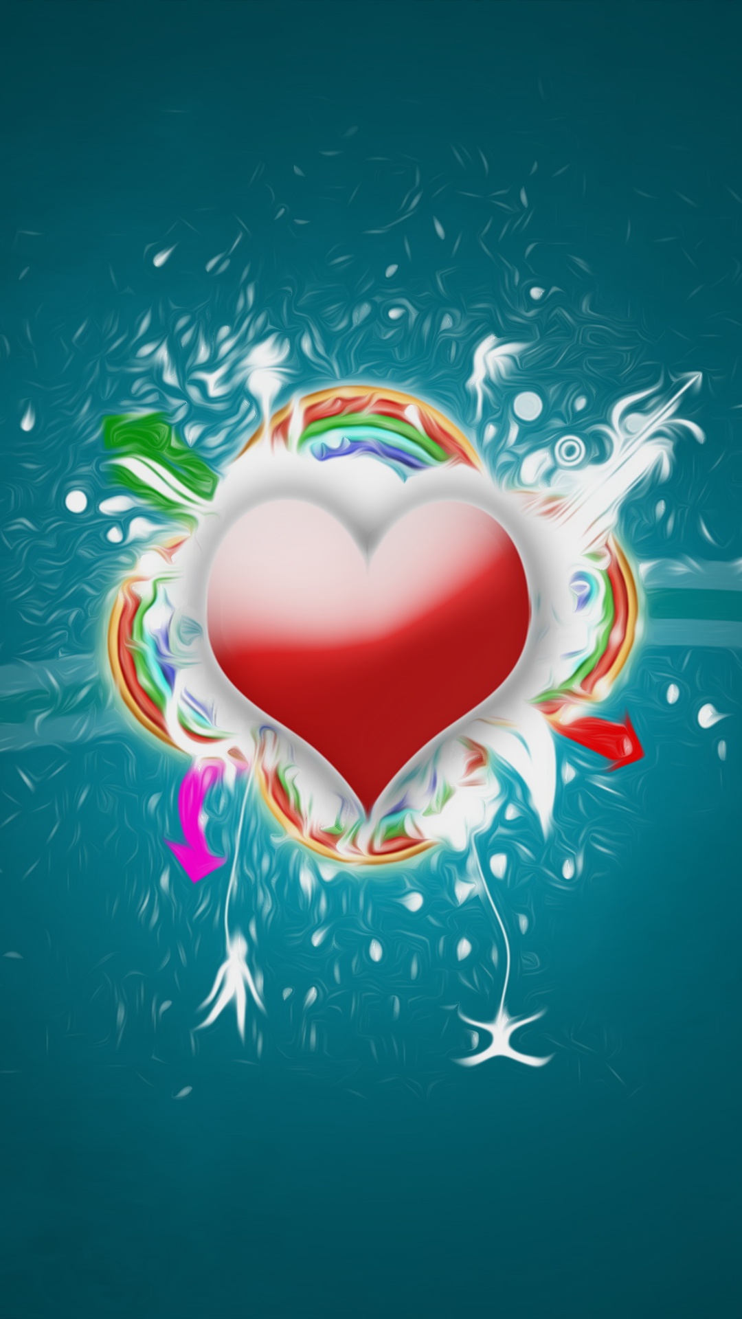 Coraz, Amor, Diseño Gráfico, Ilustración, Gráficos. Wallpaper in 1080x1920 Resolution