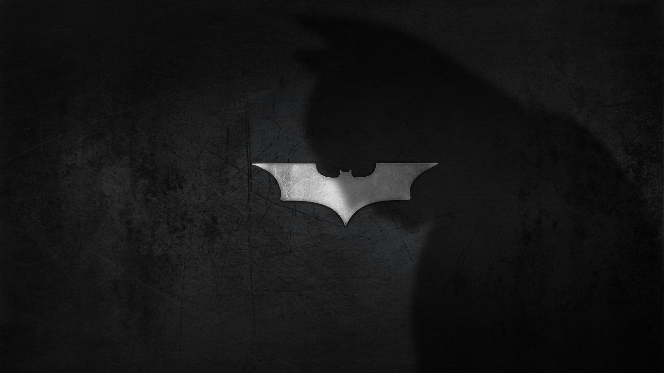 Illustration de Coeur Noir et Blanc. Wallpaper in 1366x768 Resolution