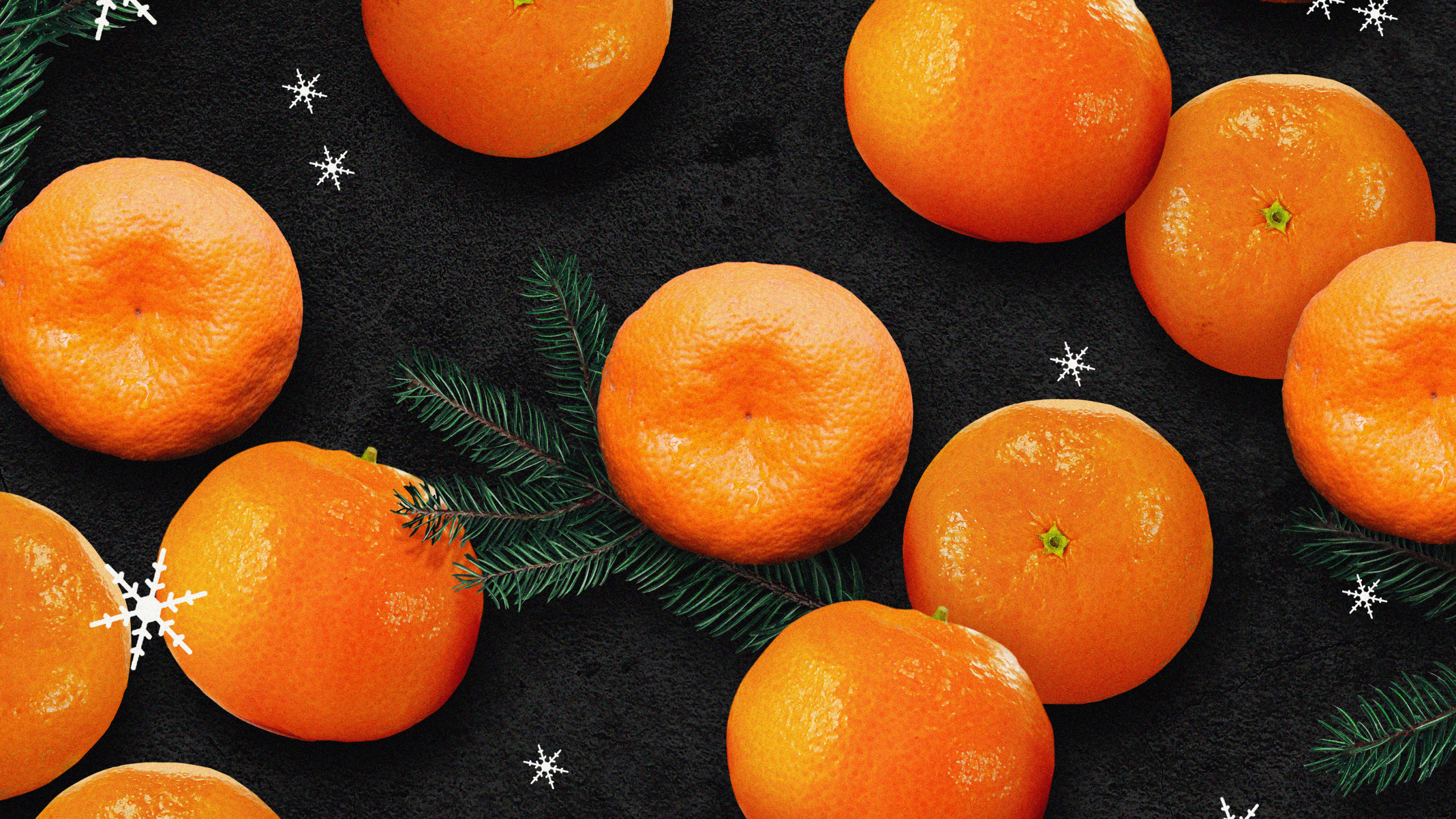 Clementine, Fruit, Food, Valencia Orange, Orange. Wallpaper in 2560x1440 Resolution