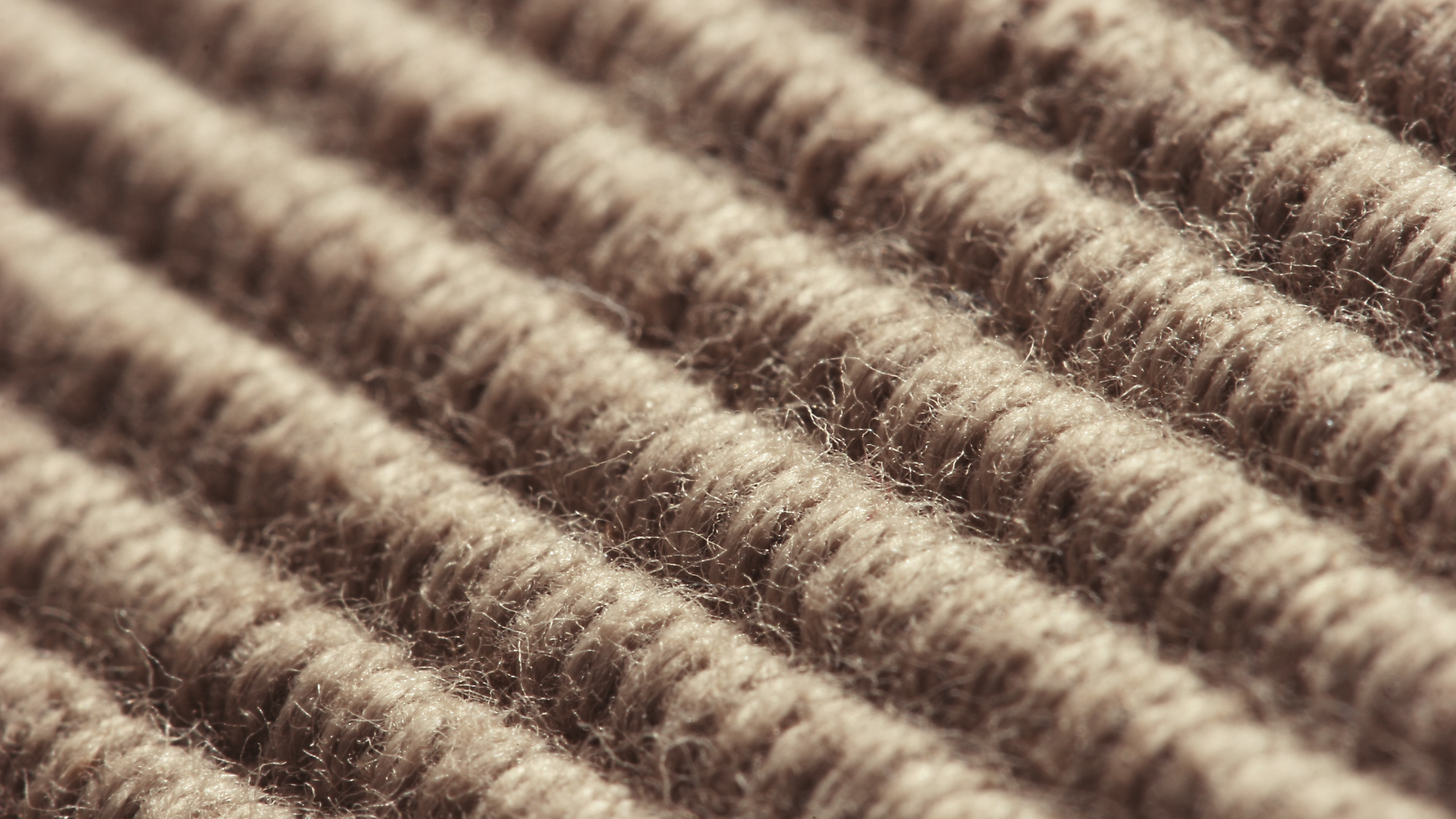 Brown and White Knit Textile. Wallpaper in 2560x1440 Resolution
