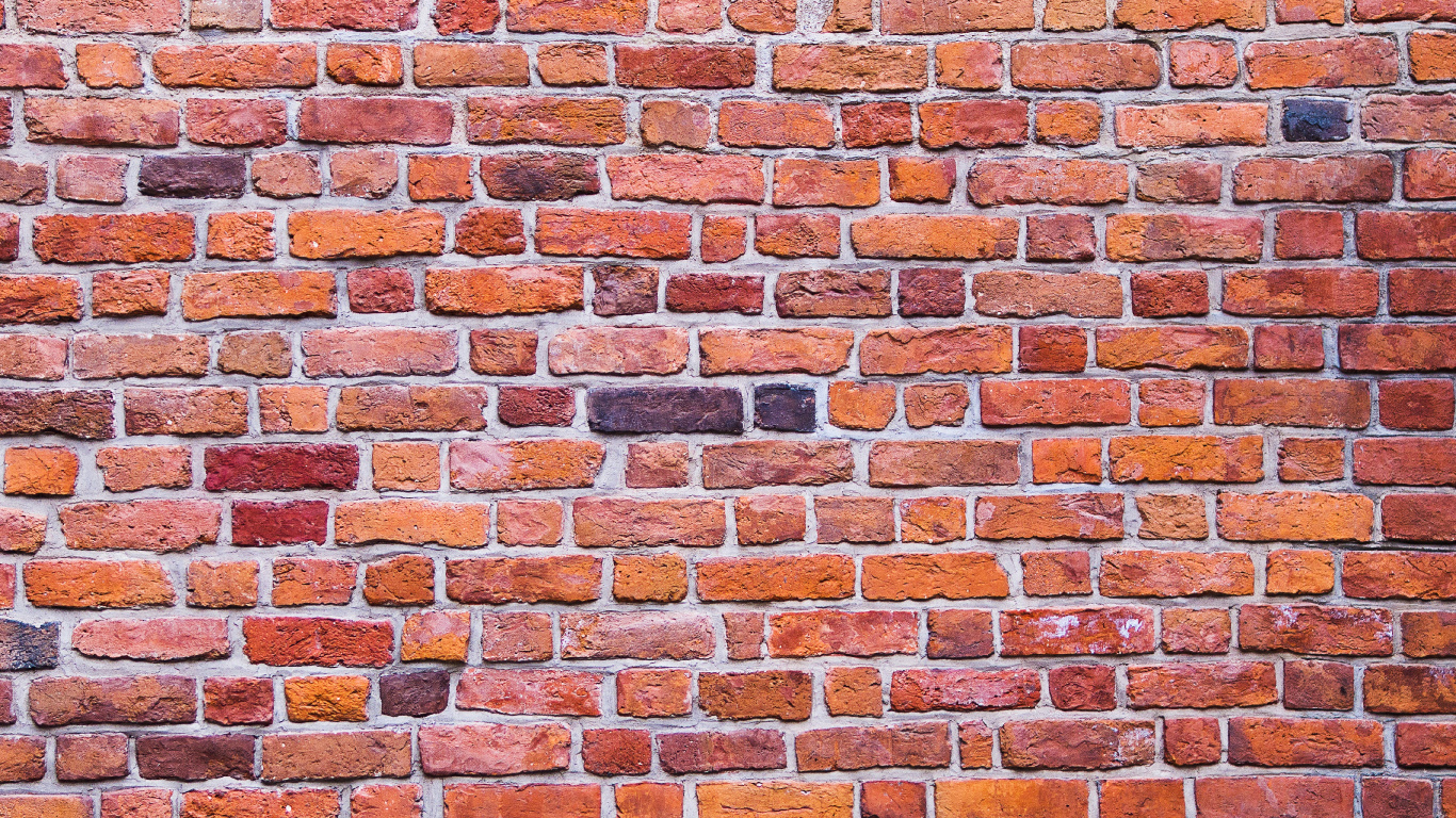 Braune Und Schwarze Mauer. Wallpaper in 1366x768 Resolution