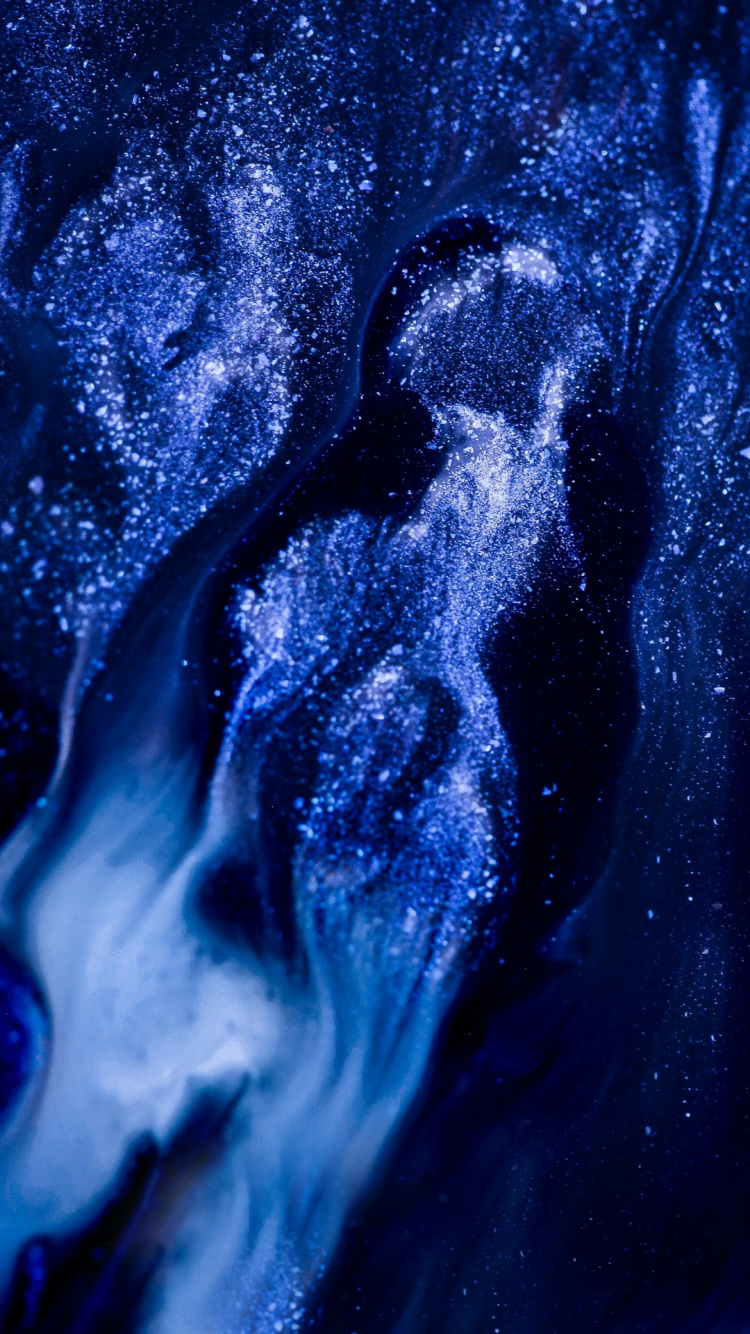 Abstract Art, Water, Blue, Liquid, Azure. Wallpaper in 750x1334 Resolution