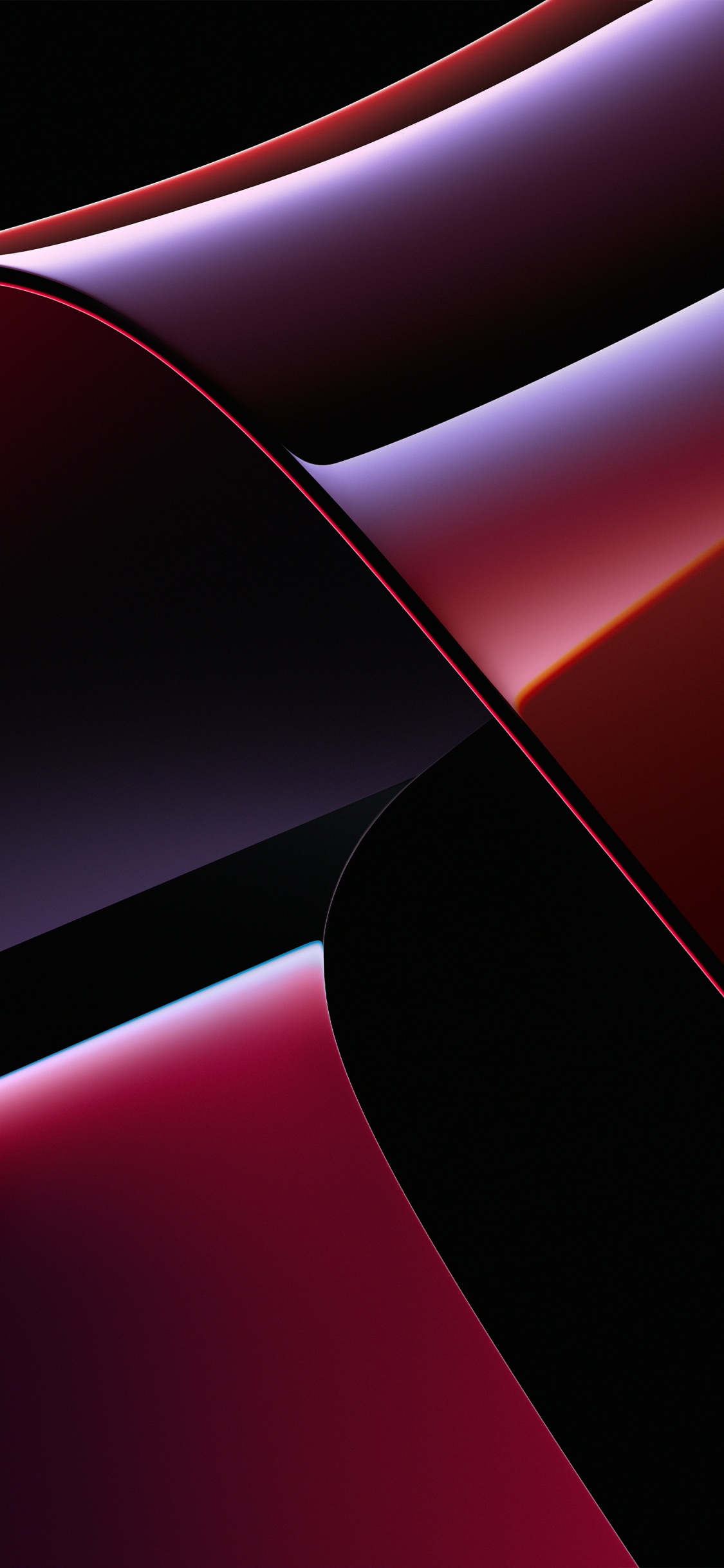 Lumière, Apple, MacBook, Color, Violette. Wallpaper in 1125x2436 Resolution