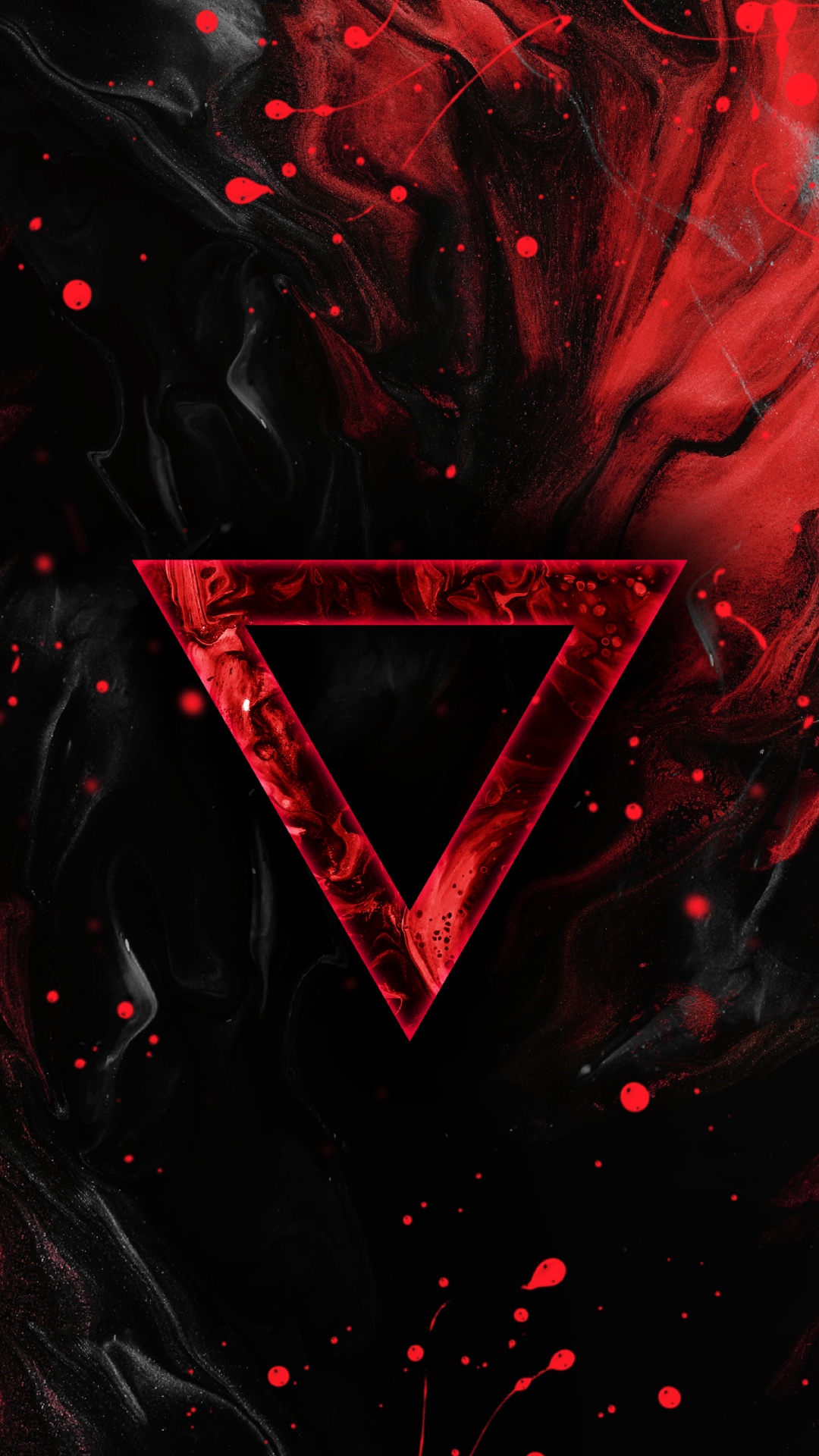 Obscurité, Corps Humain, Triangle, Red, Magenta. Wallpaper in 1080x1920 Resolution