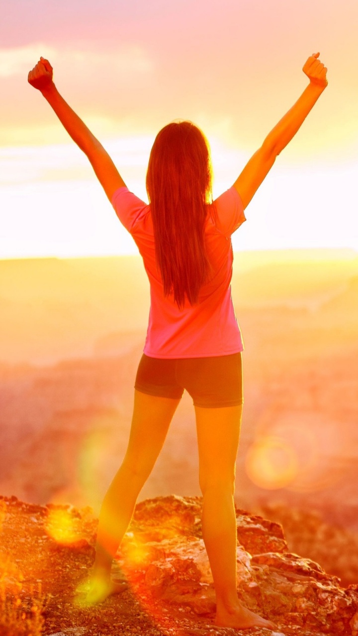 la Luz Del Sol, Mañana, Verano, Luz, Felicidad. Wallpaper in 720x1280 Resolution