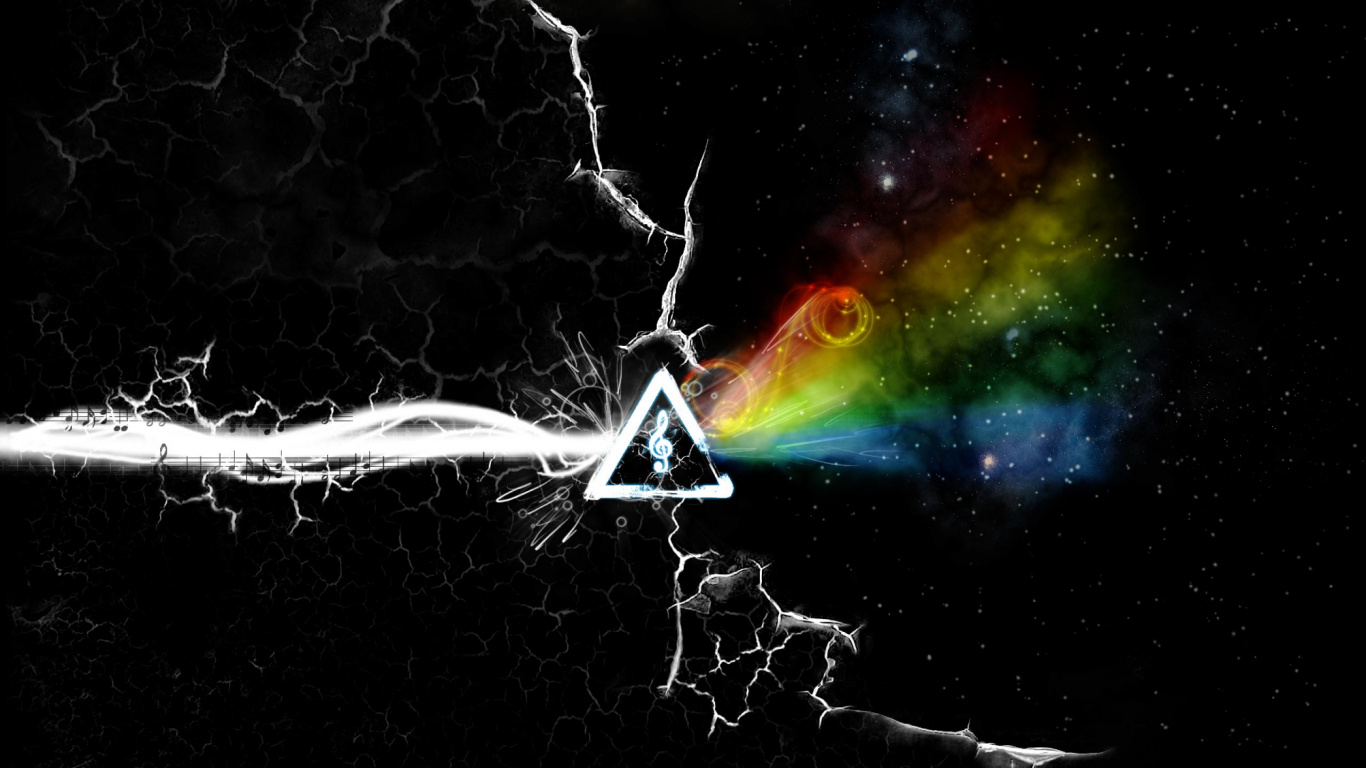 Pink Floyd, The Wall, Space, Atmosphere, Outer Space. Wallpaper in 1366x768 Resolution