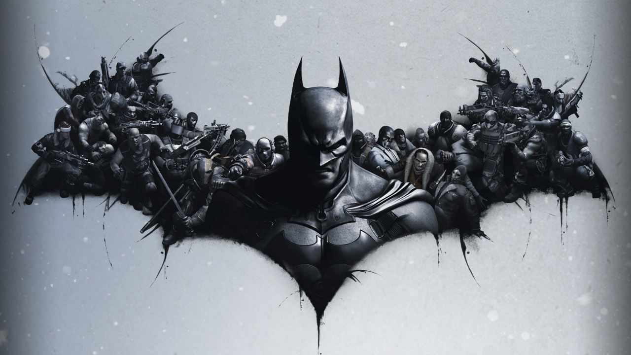 蝙蝠侠精神病院的起源, 蝙蝠侠, 蝙蝠侠阿卡汉姆的城市, 蝙蝠侠的骑士精神病院, 艺术 壁纸 1280x720 允许