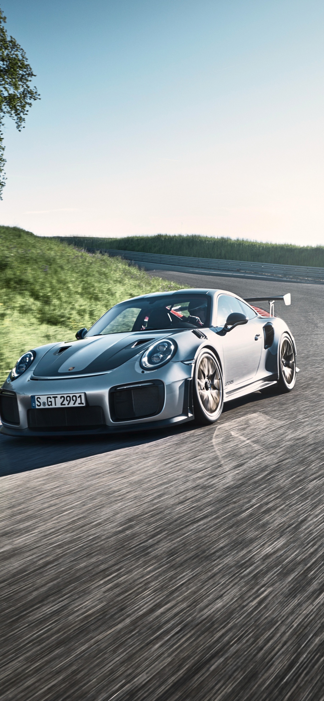 保时捷911gt2, 保时捷911gt3, 保时捷, 2018年的保时捷911GT2RS, 超级跑车 壁纸 1125x2436 允许