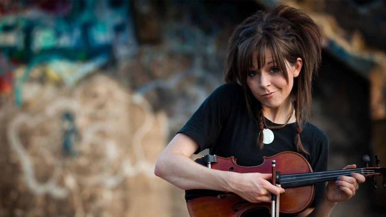 Lindsey Stirling, Instrumento de Cuerda, Instrumento Musical, Violinista, Sica. Wallpaper in 1280x720 Resolution