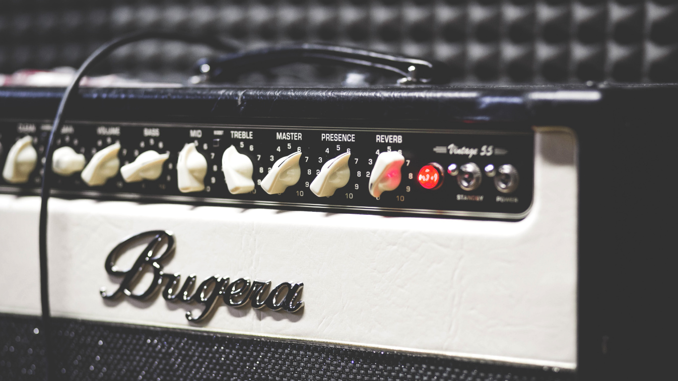 Amplificateur de Guitare, Amplificateur, Guitare, Guitare Électrique, L'électronique de L'instrument. Wallpaper in 1366x768 Resolution