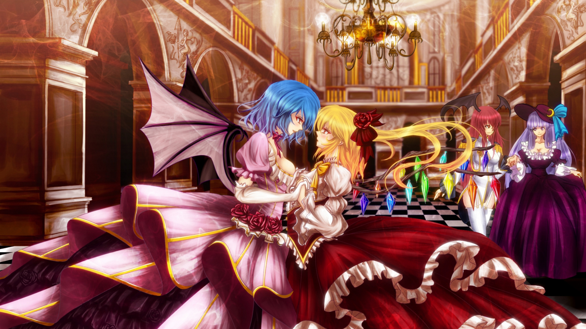 Gold and Red Dragon Figurine. Wallpaper in 1920x1080 Resolution