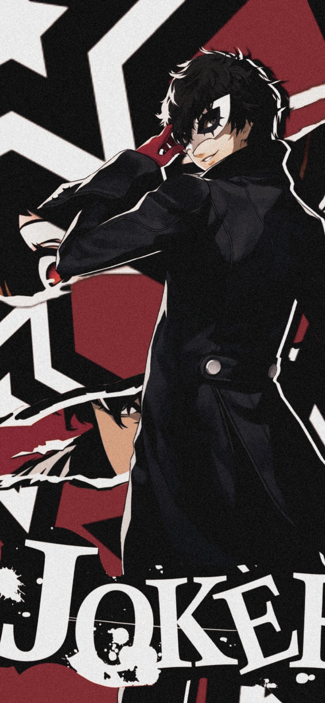 Joker, Poster, Art, Sleeve, Gesture. Wallpaper in 1125x2436 Resolution