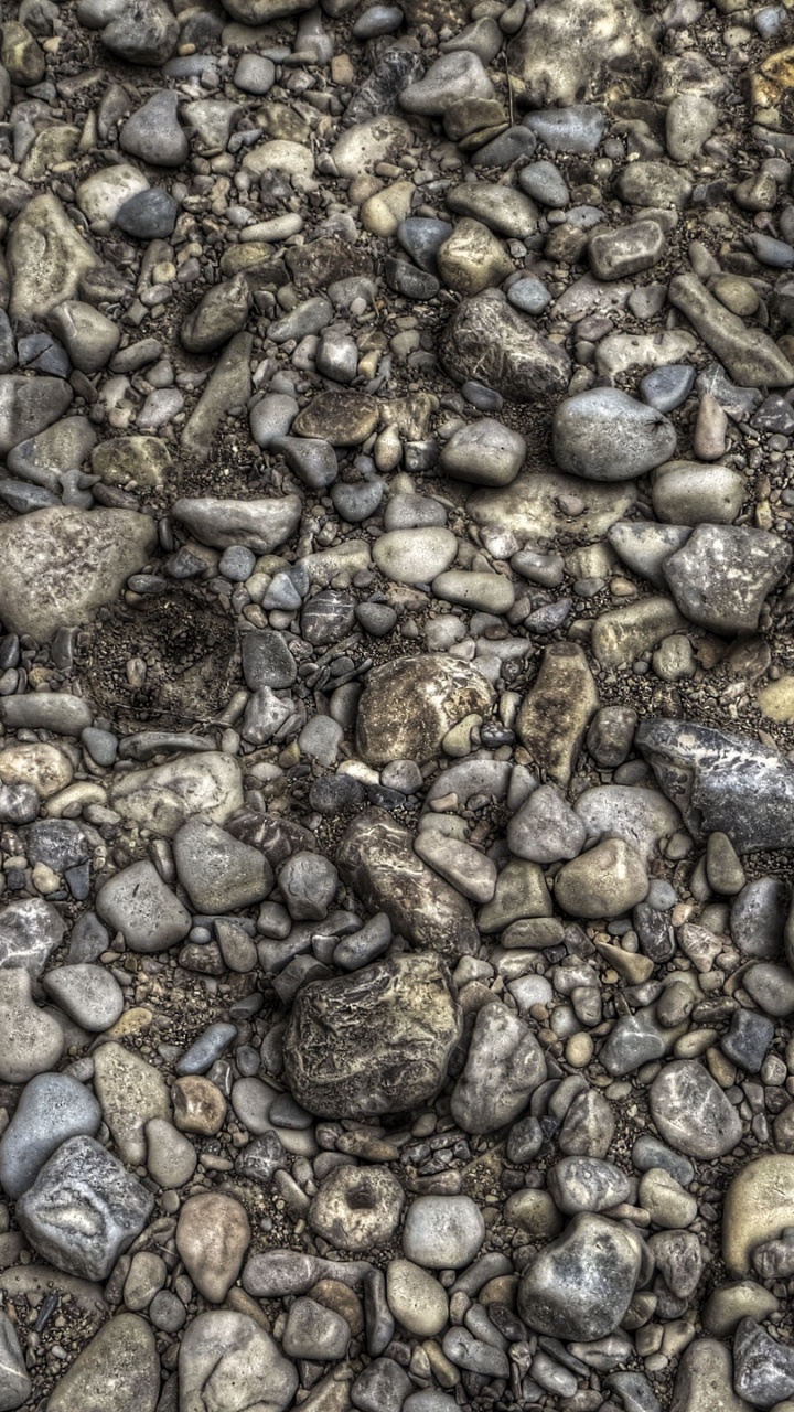Brown and Gray Stones on Ground. Wallpaper in 720x1280 Resolution