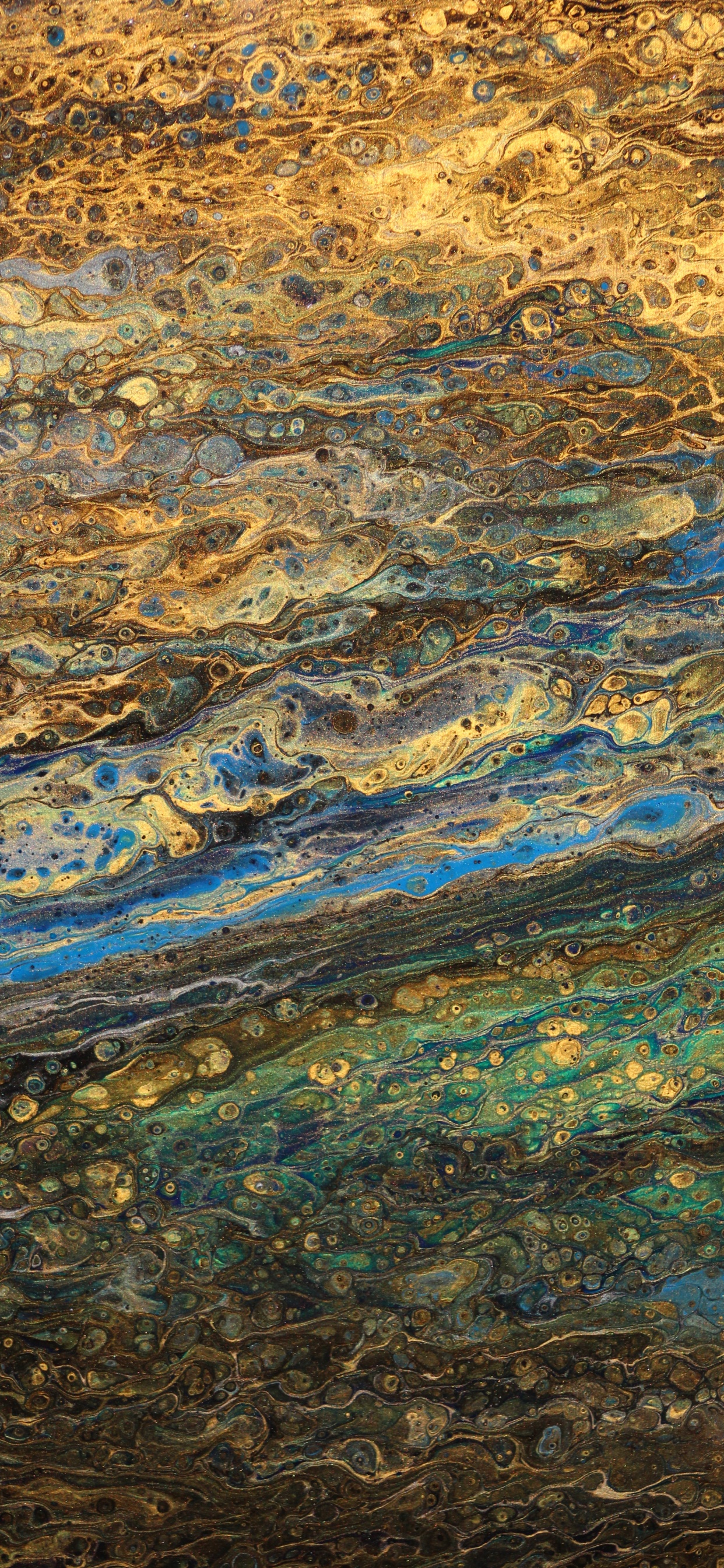 黄色的, 地质学, 反射, 棕色, 诺基亚5800点 壁纸 1242x2688 允许