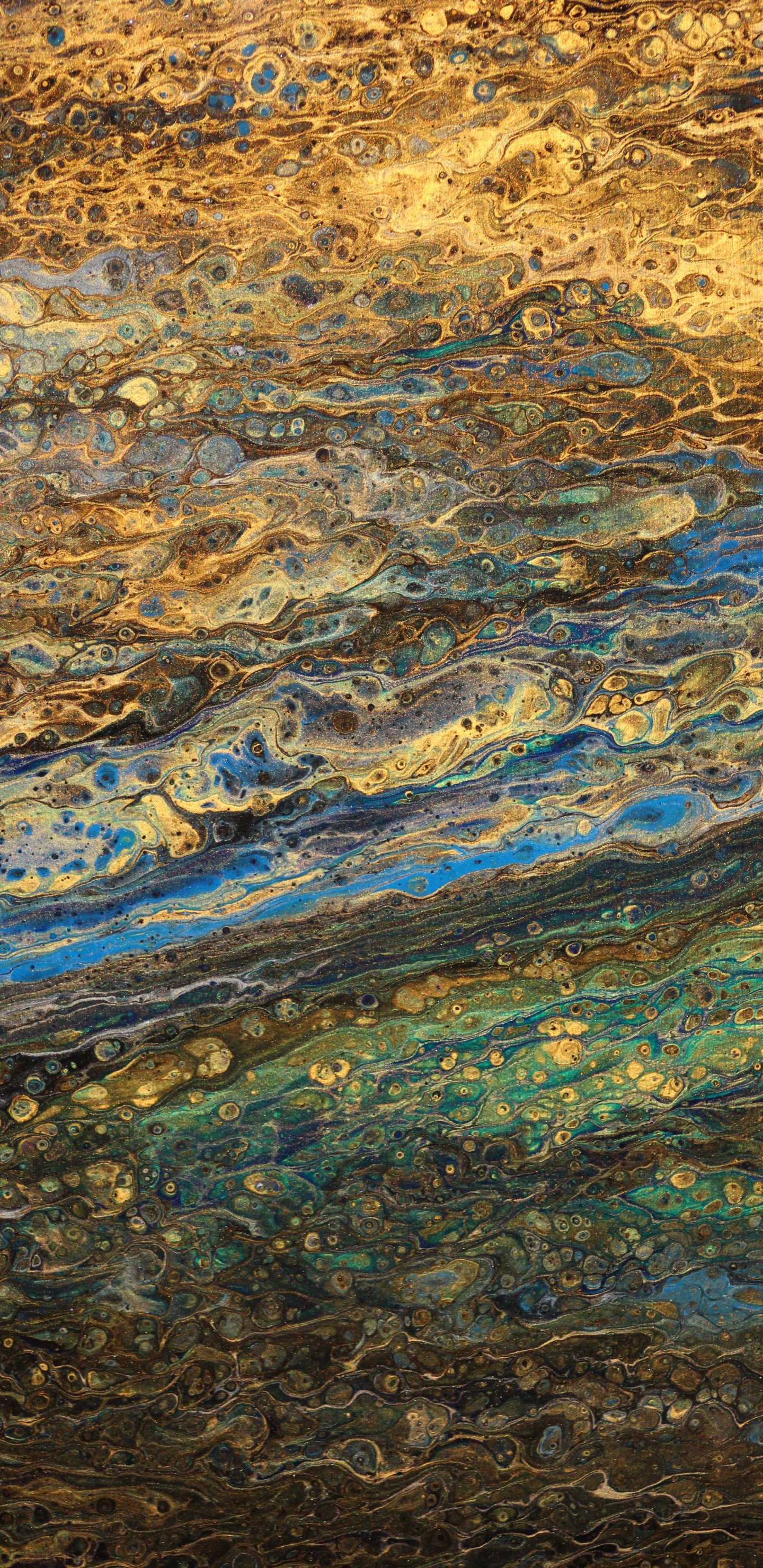 Plan D'eau Pendant la Journée. Wallpaper in 1440x2960 Resolution