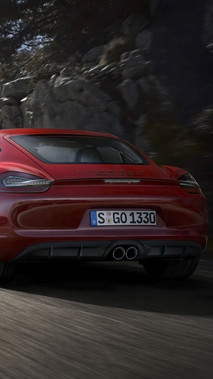 Red Porsche 911 on Road During Daytime. Wallpaper in 720x1280 Resolution