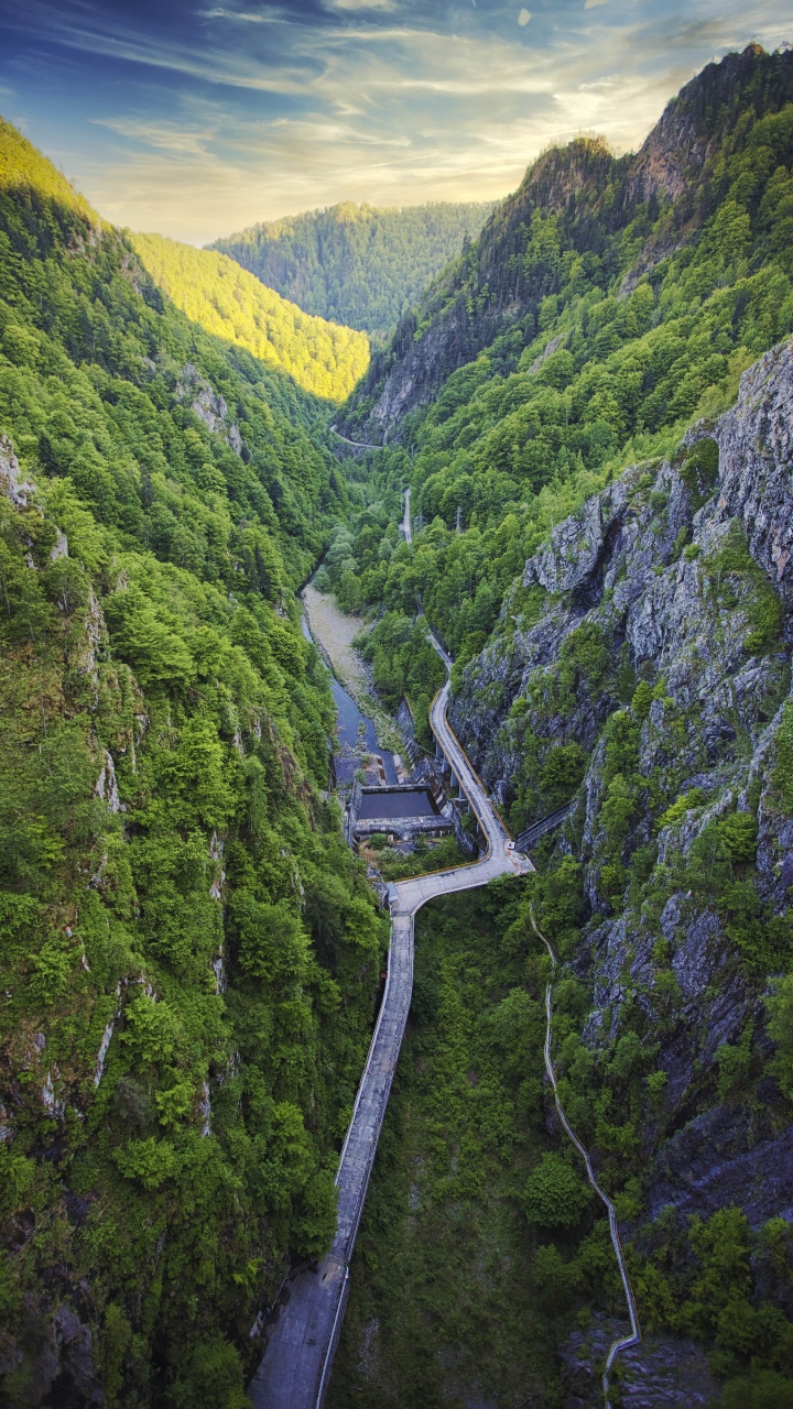 Hochland, Fjord, Bergigen Landschaftsformen, Tal, Naturlandschaft. Wallpaper in 720x1280 Resolution