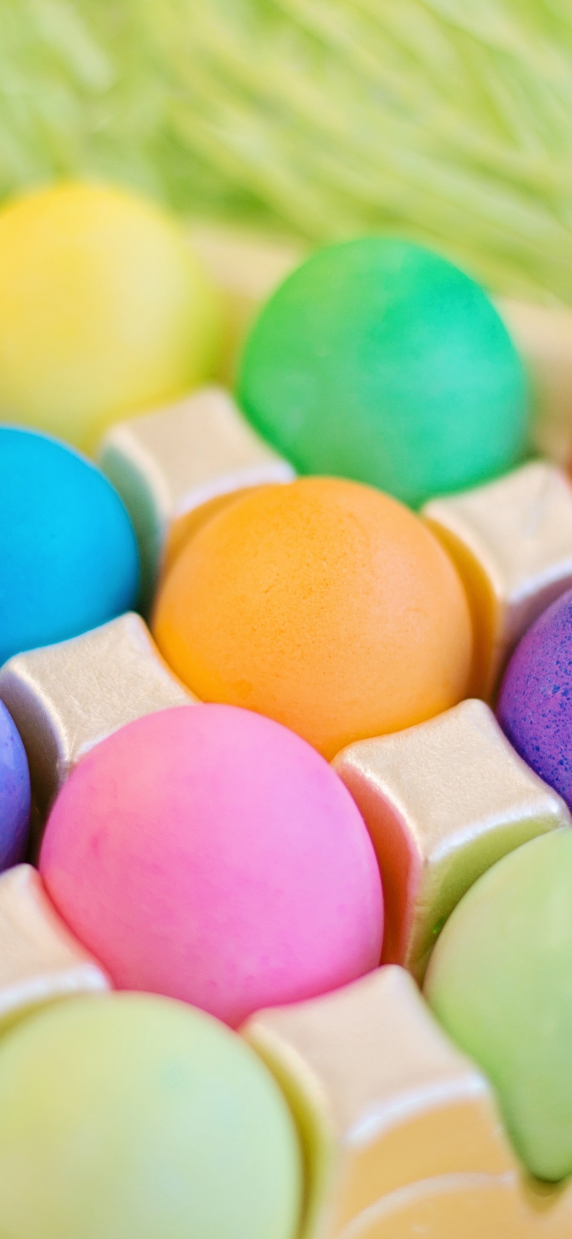 复活节彩蛋, 色彩, 食用色素, 复活节, 甜头 壁纸 1125x2436 允许